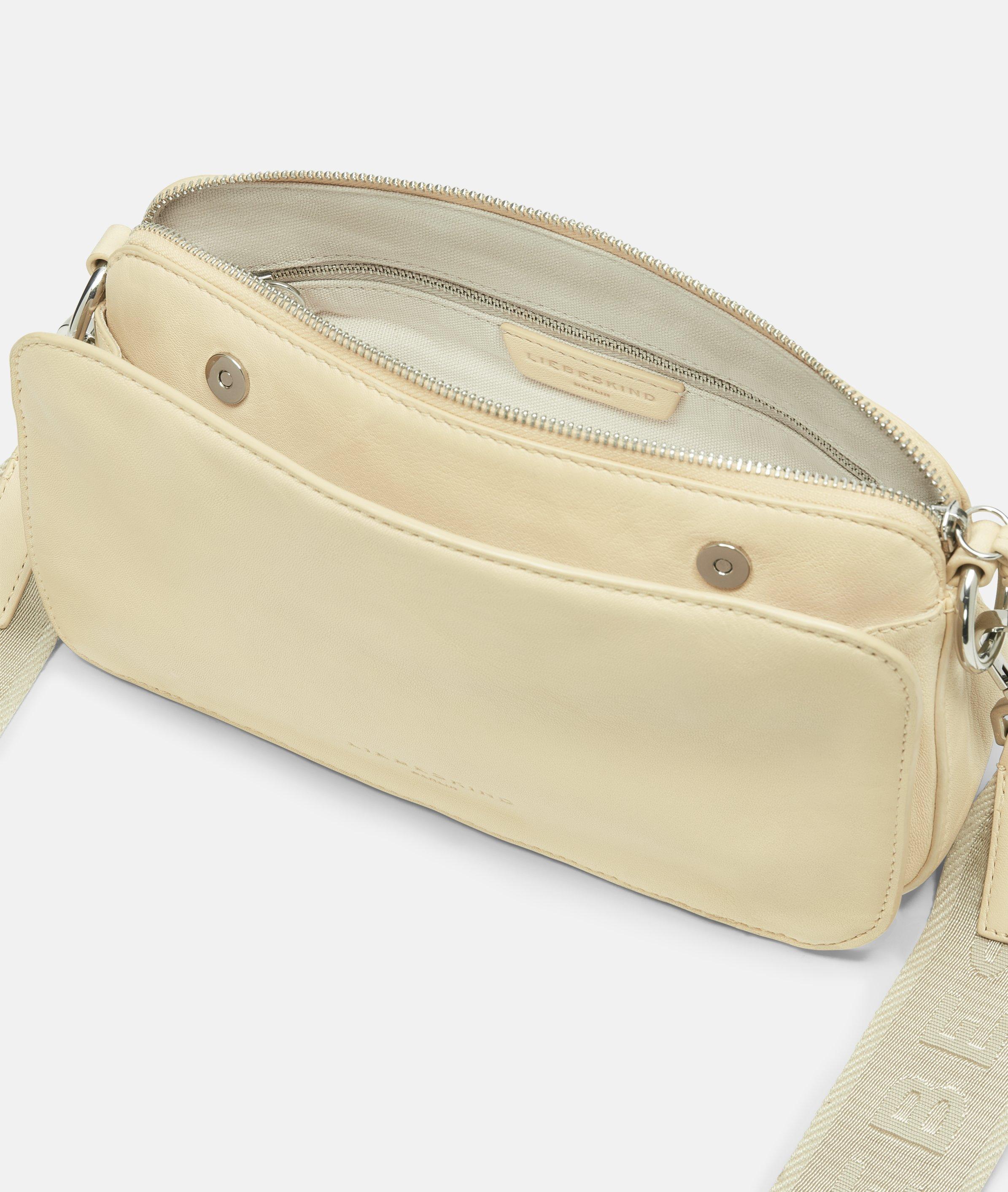 Crossbody in yellow, cream & green