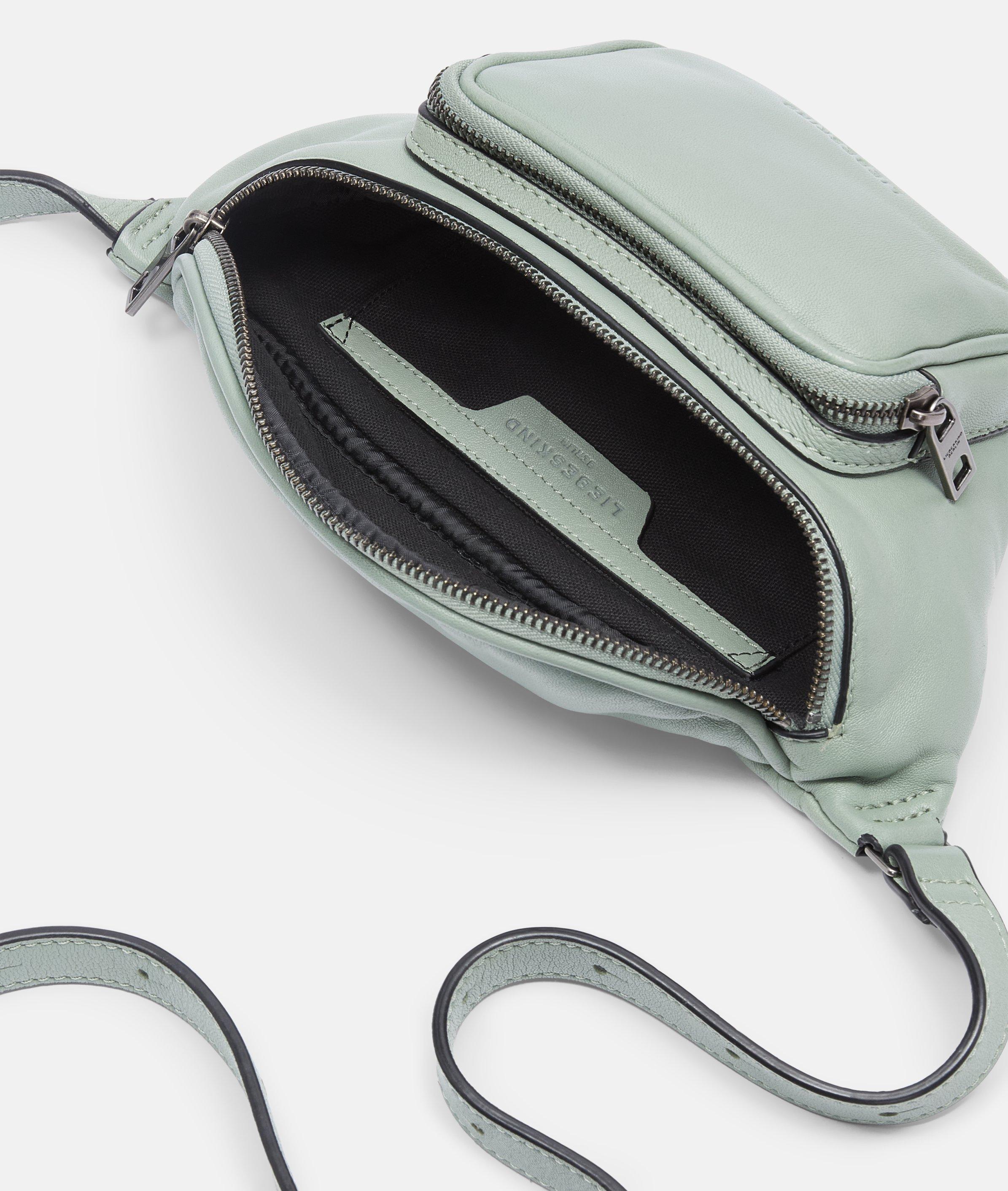 Lila Belt-Bag M in grün, blau, creme, grau, schwarz & beige