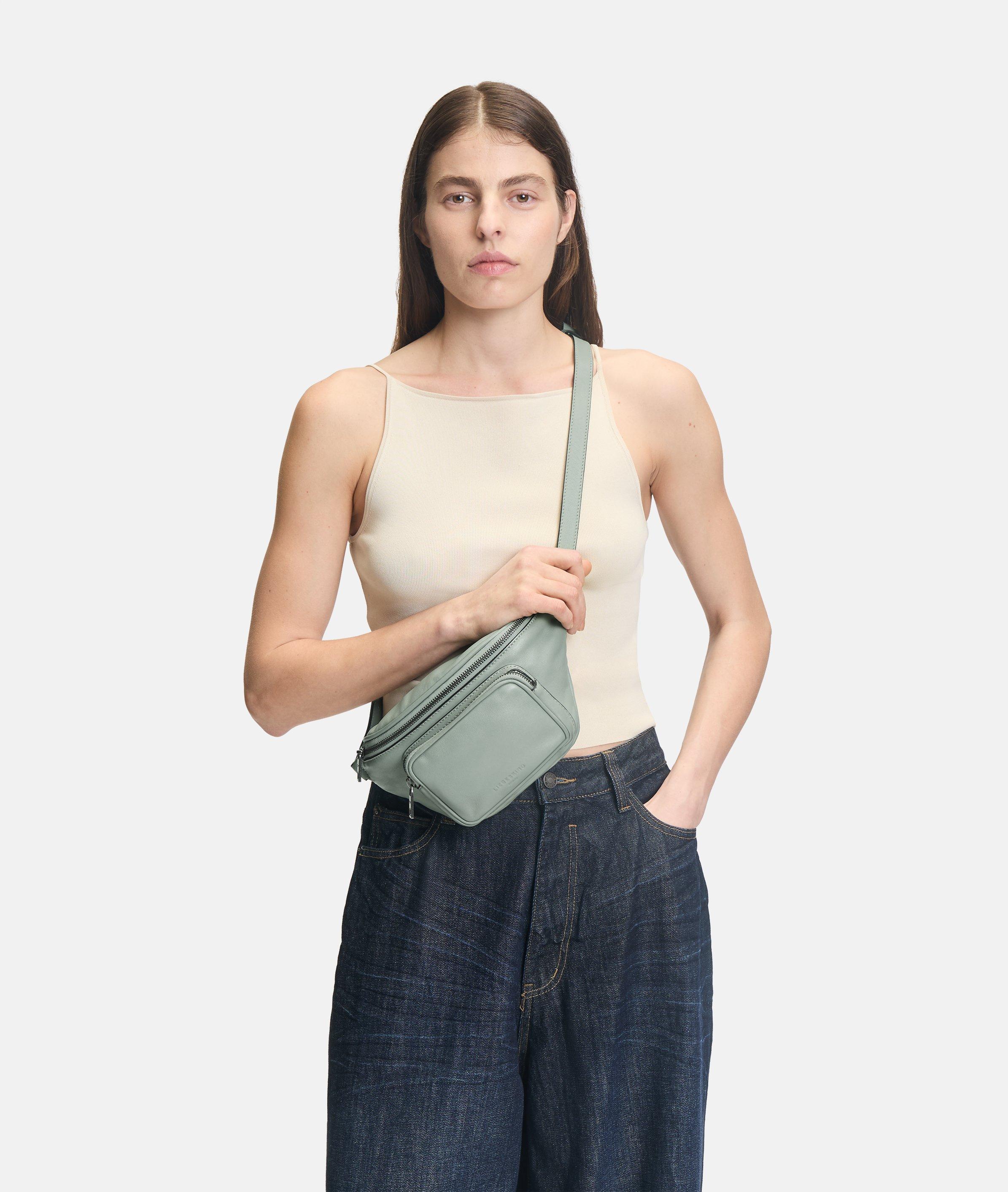 Lila Belt-Bag M in grün, blau, creme, grau, schwarz & beige