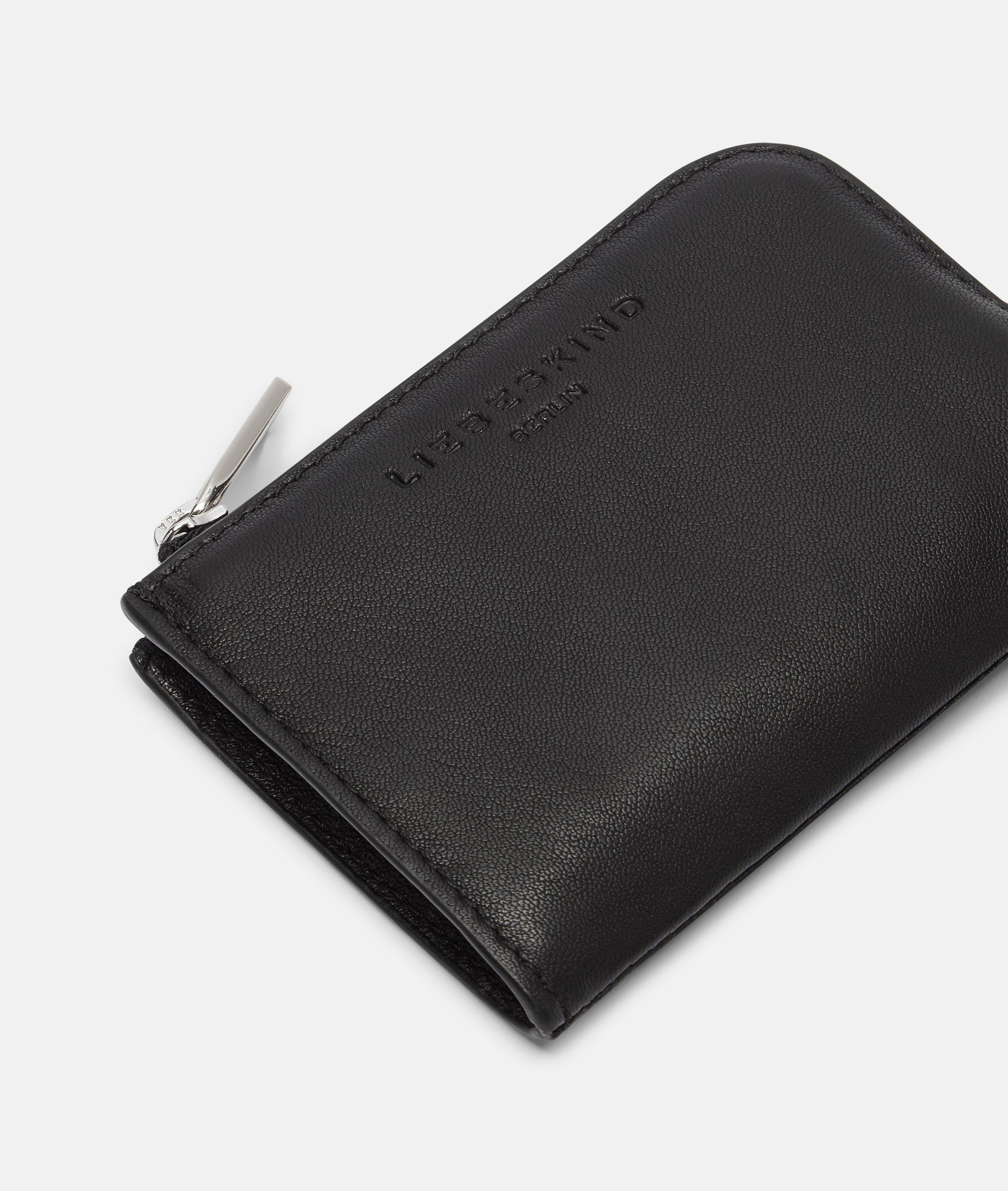 Portemonnee in zwart & crème