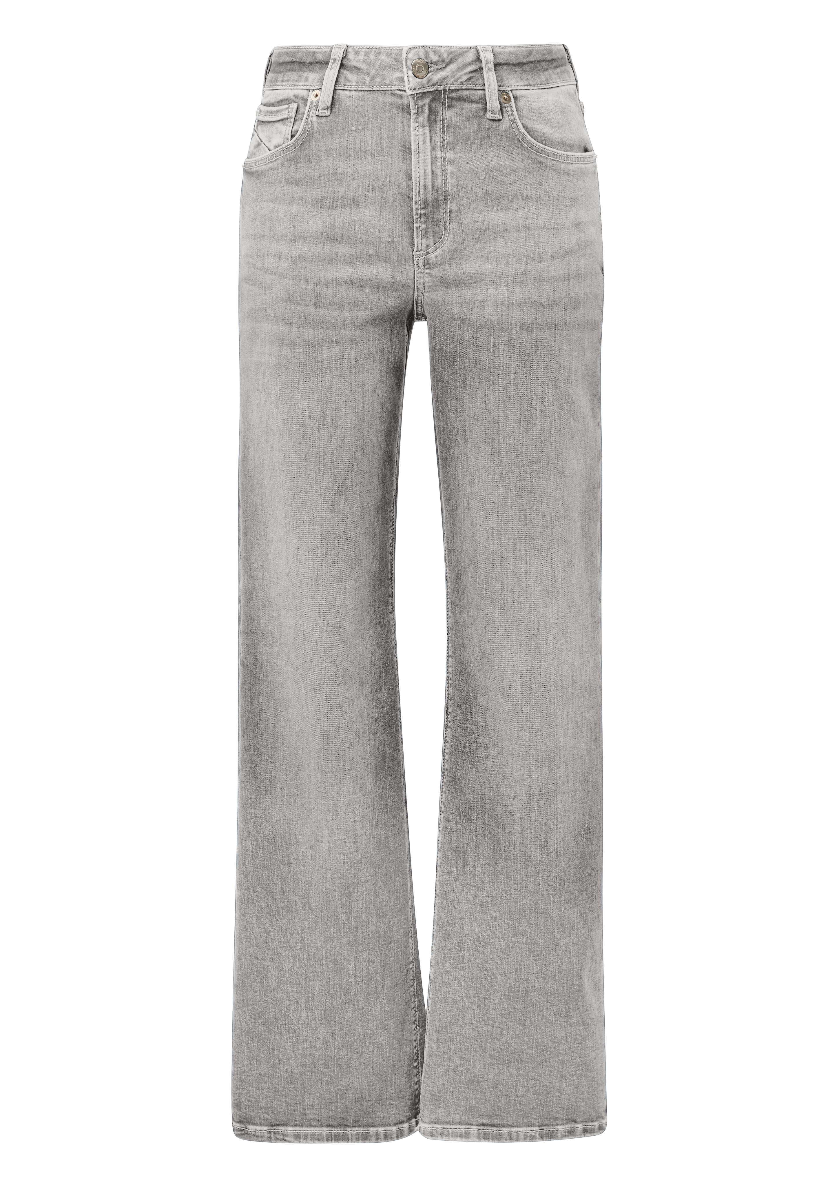 Jeans Catie / Slim Fit / Mid Rise / Wide Leg / Superstretch
