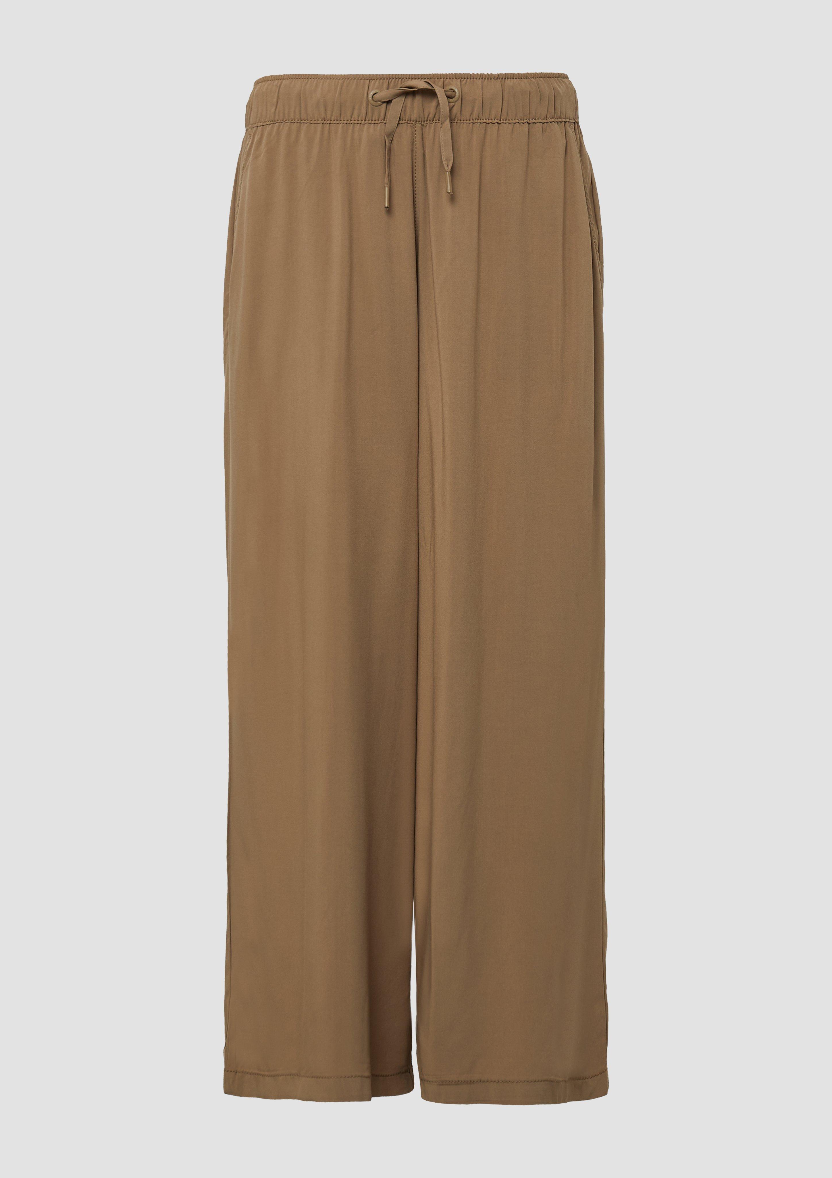 QS - Culotte aus Viskose, Damen, Grün