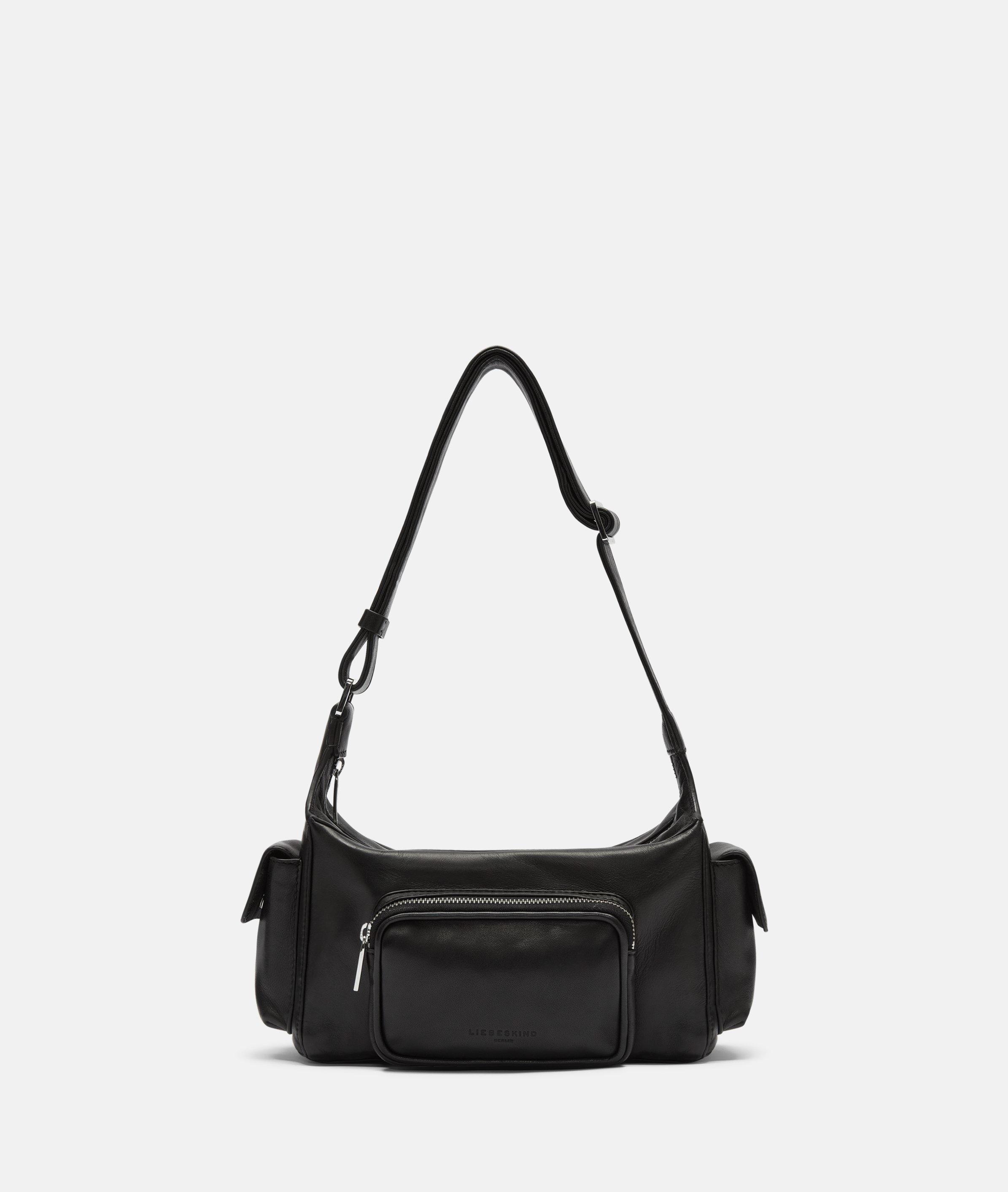 Liebeskind Berlin - Lässige Crossbody aus Leder -  schwarz