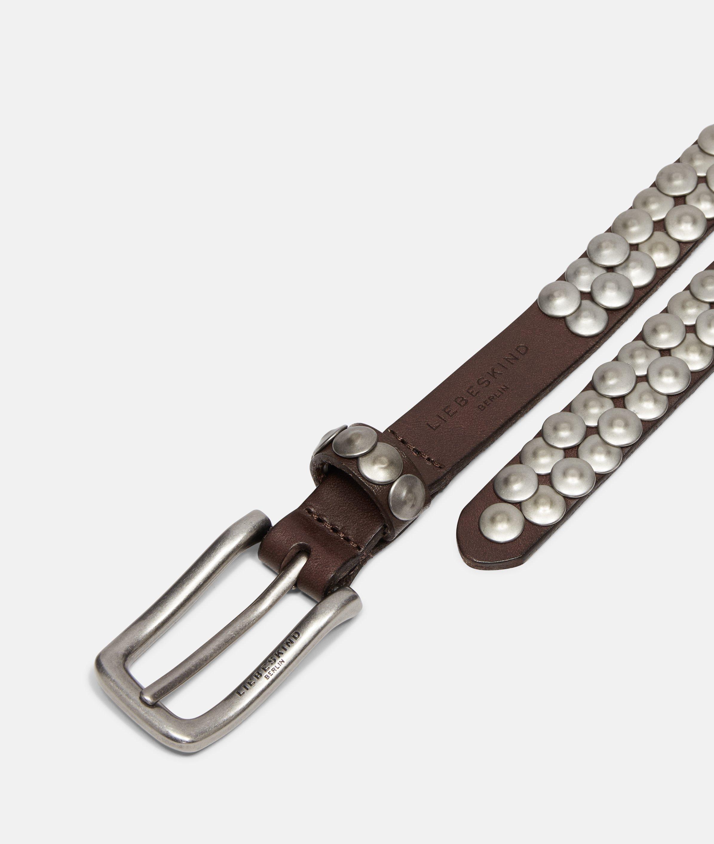 Riem in bruin, zwart & beige