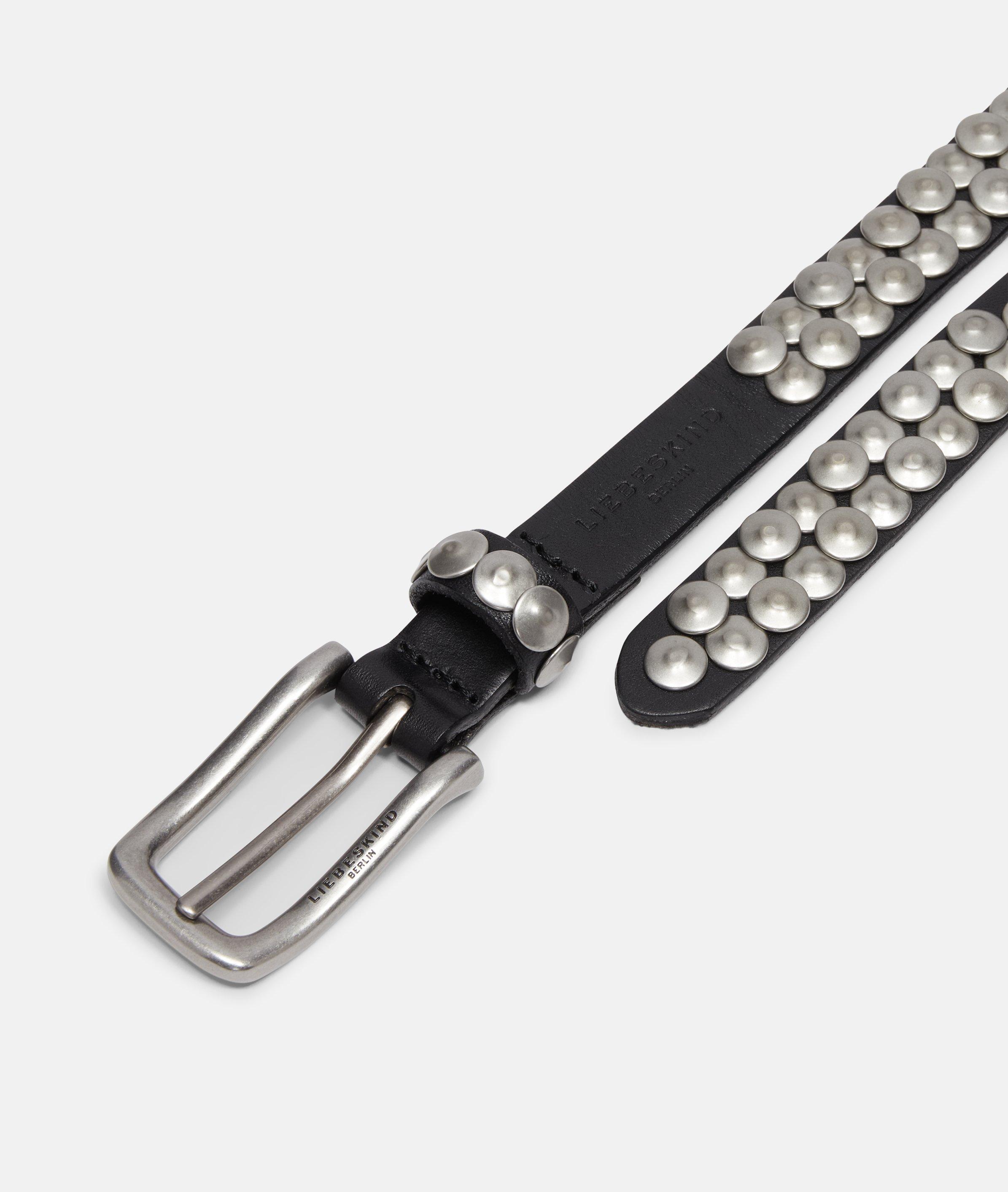 Riem in zwart, bruin & beige