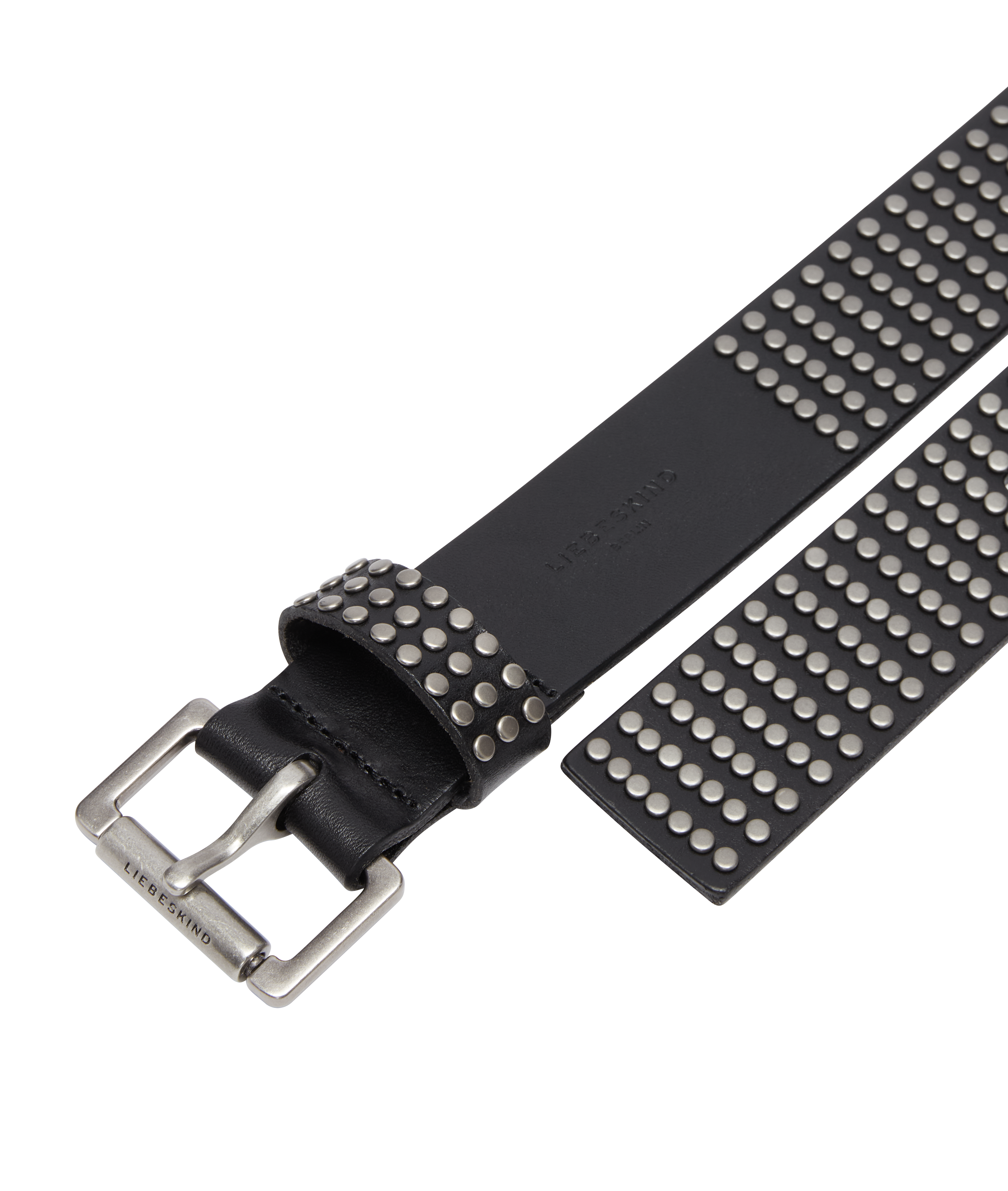 Liebeskind PB Belt Studs Silver, Cinturón Large Para Mujer
