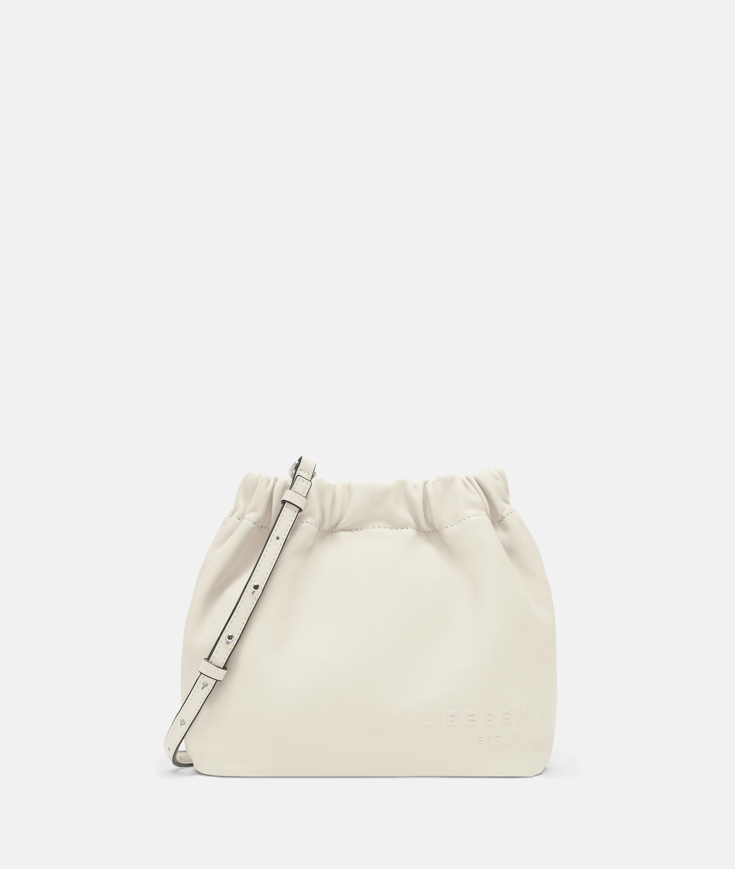 Liebeskind Berlin - Kleine Hobo-Bag aus Schafsleder -  creme