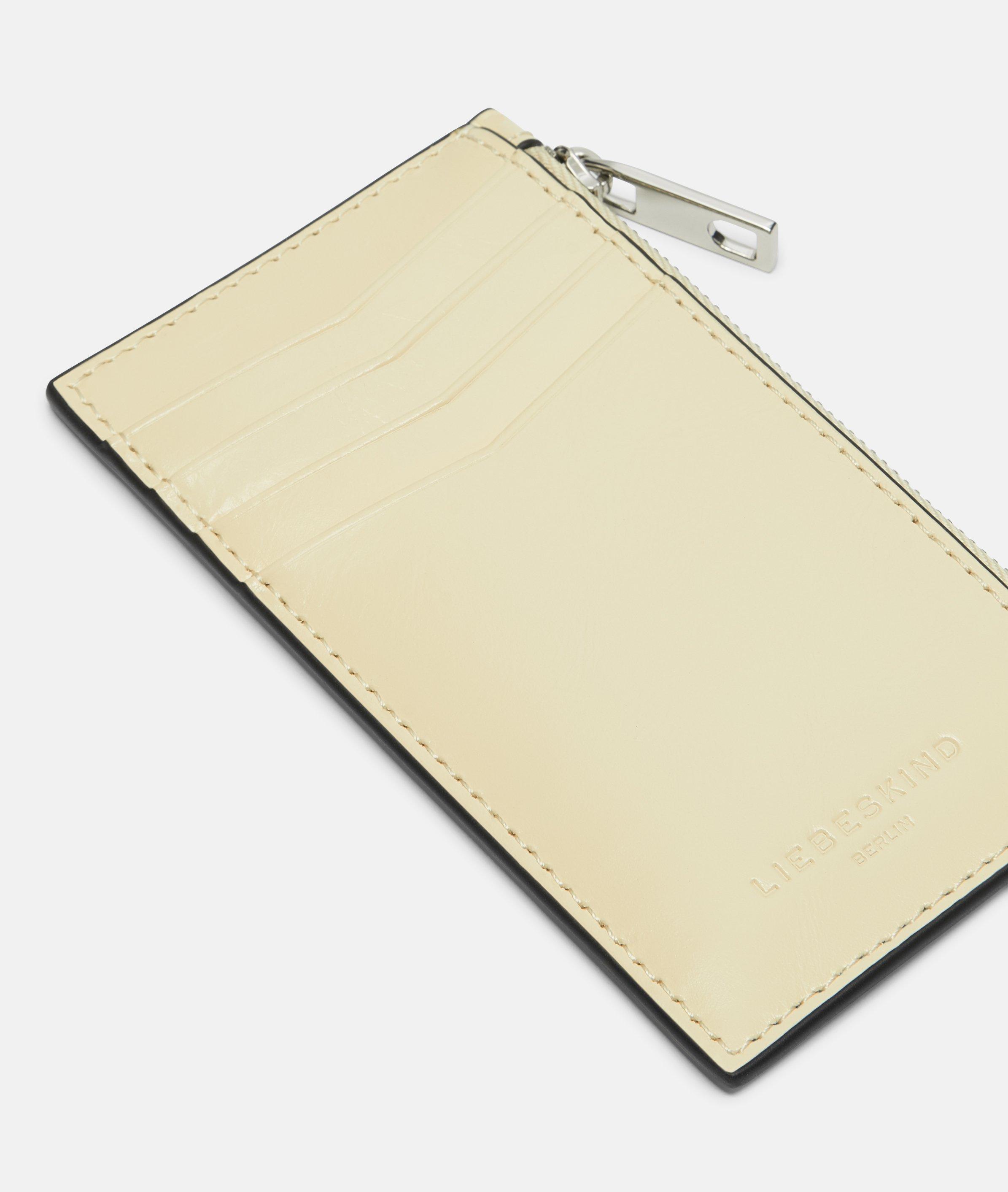 Franzis Wallet XS in geel & crème