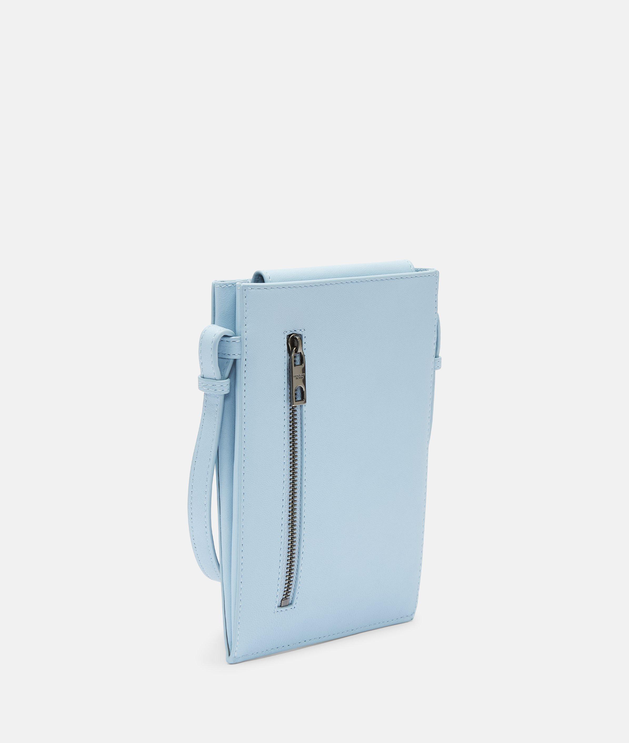 Hilla Mobile Pouch en bleu & jaune