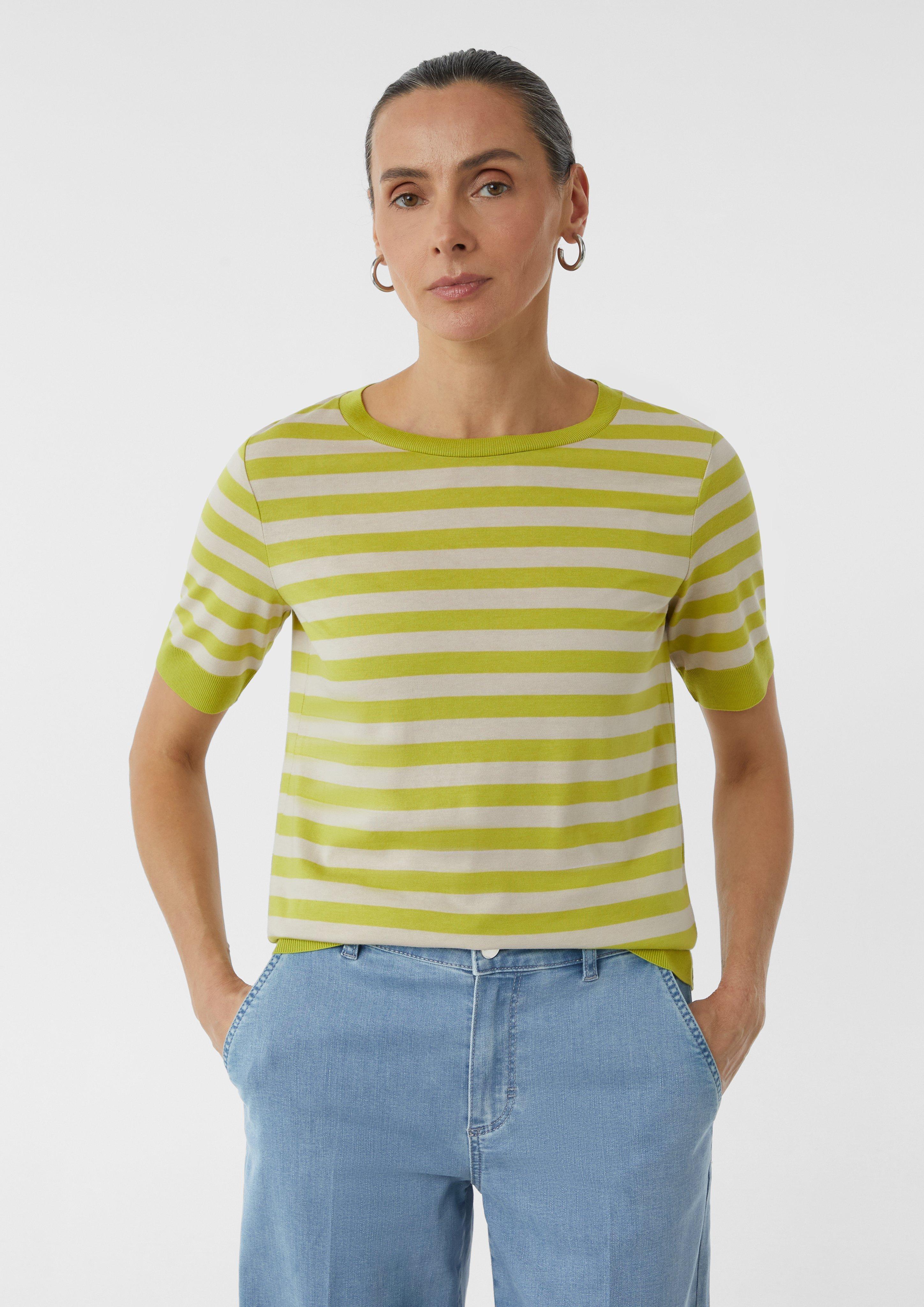 Knit jersey T-shirt - Green | SCAYLE