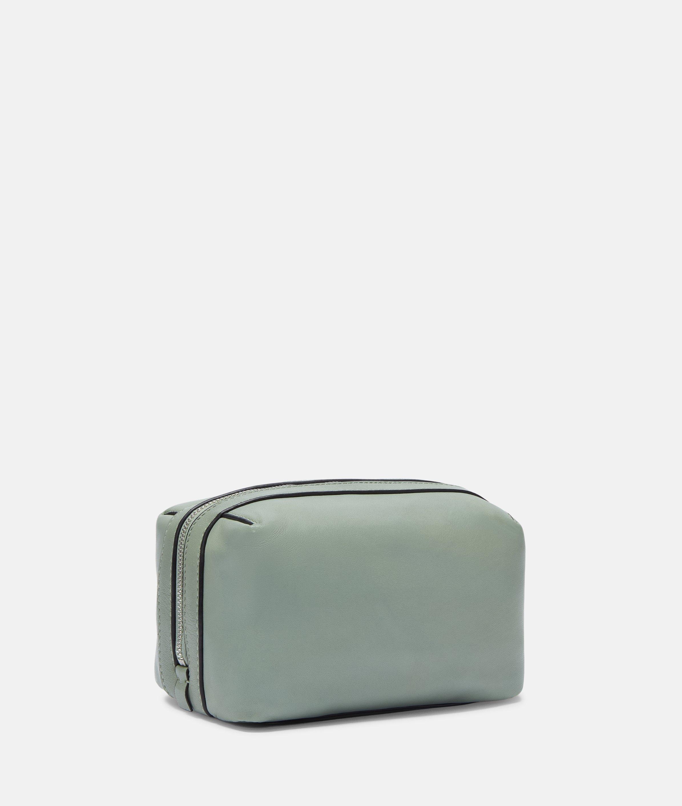 Hera Pouch S in groen & crème