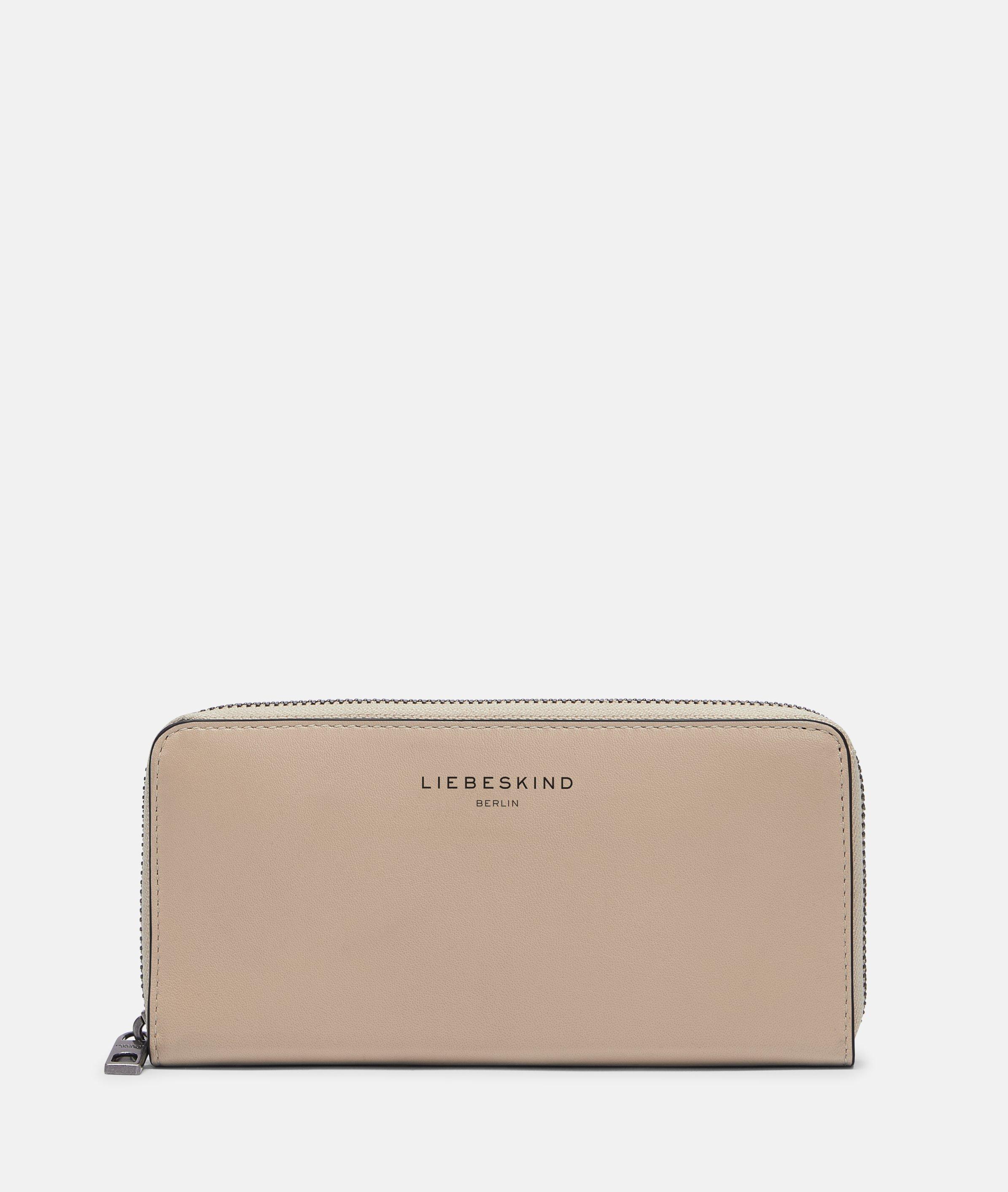 Liebeskind Berlin - Große Brieftasche aus Schafsleder -  Beige