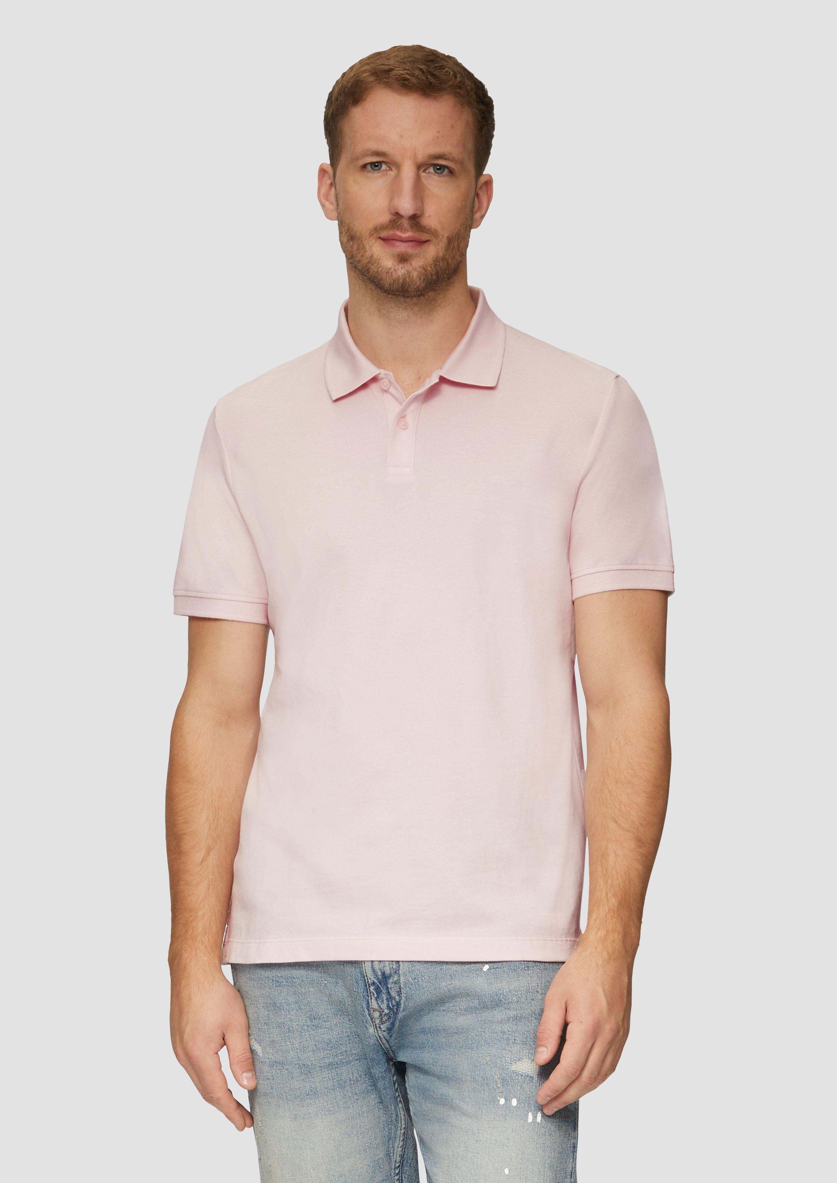 S.Oliver Poloshirt aus Baumwollpiqué