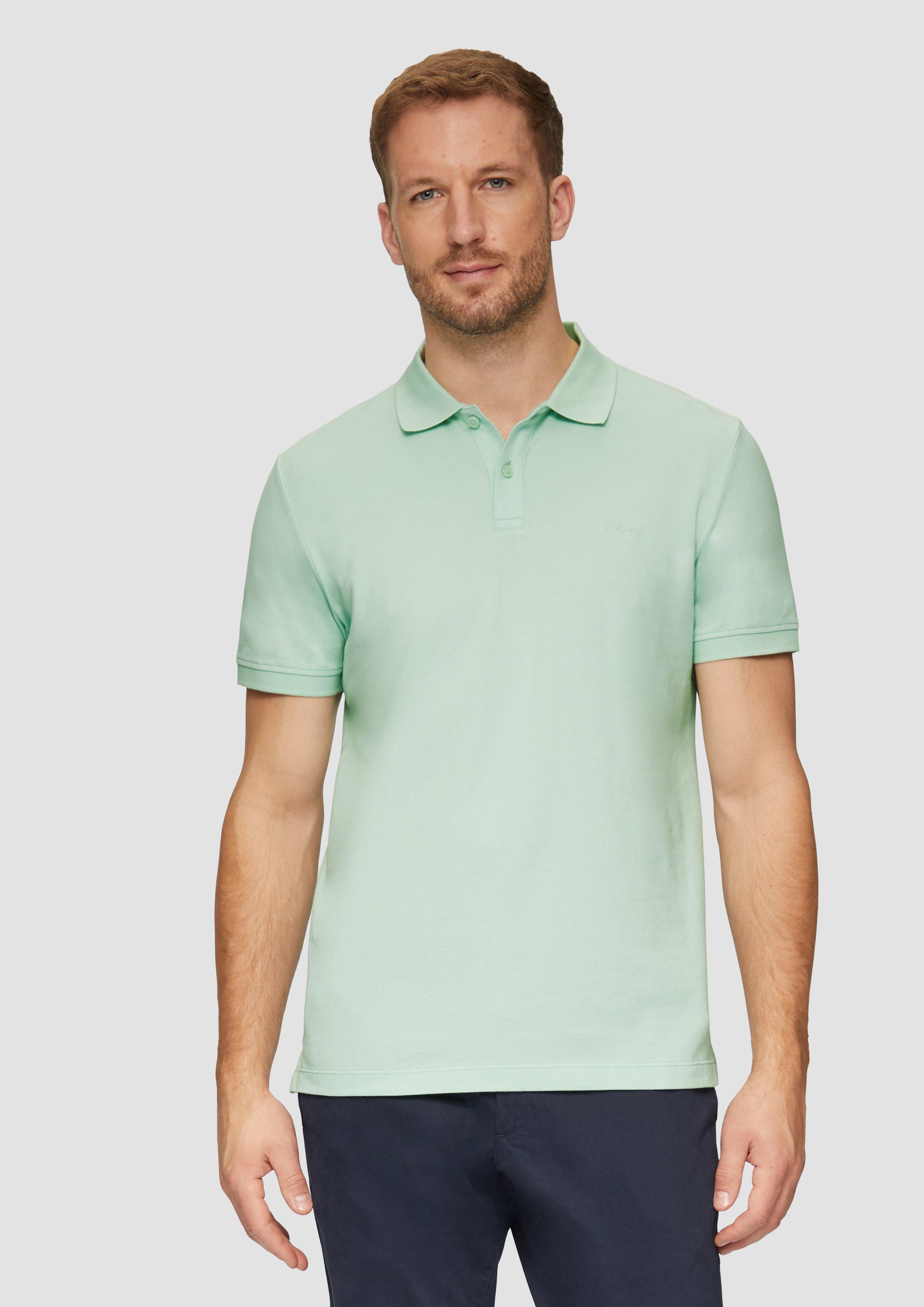 S.Oliver Poloshirt aus Baumwollpiqué