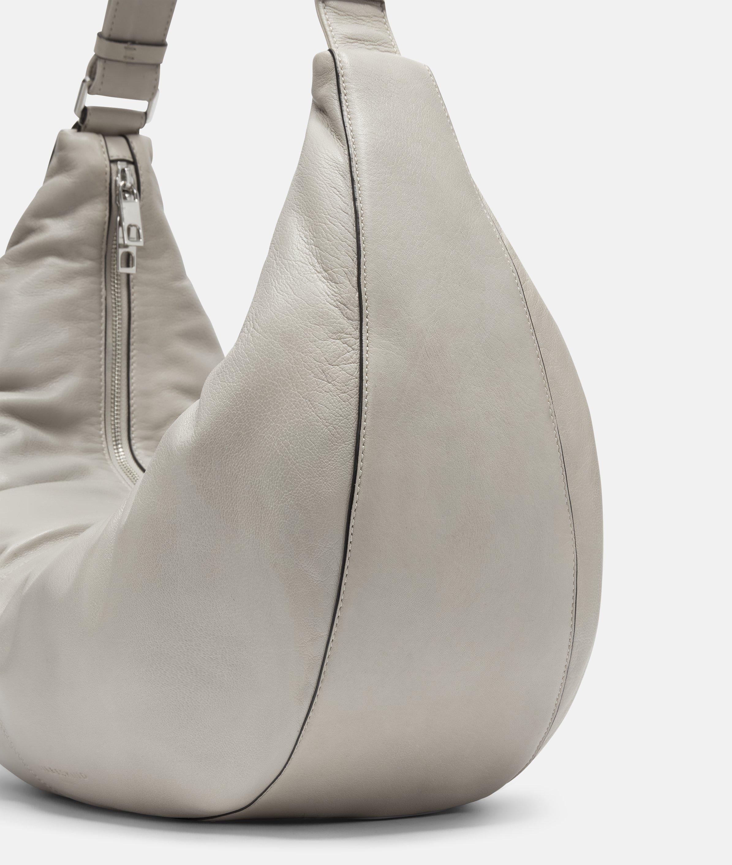 Moon Hobo L in grau, beige, grün, schwarz, blau & creme