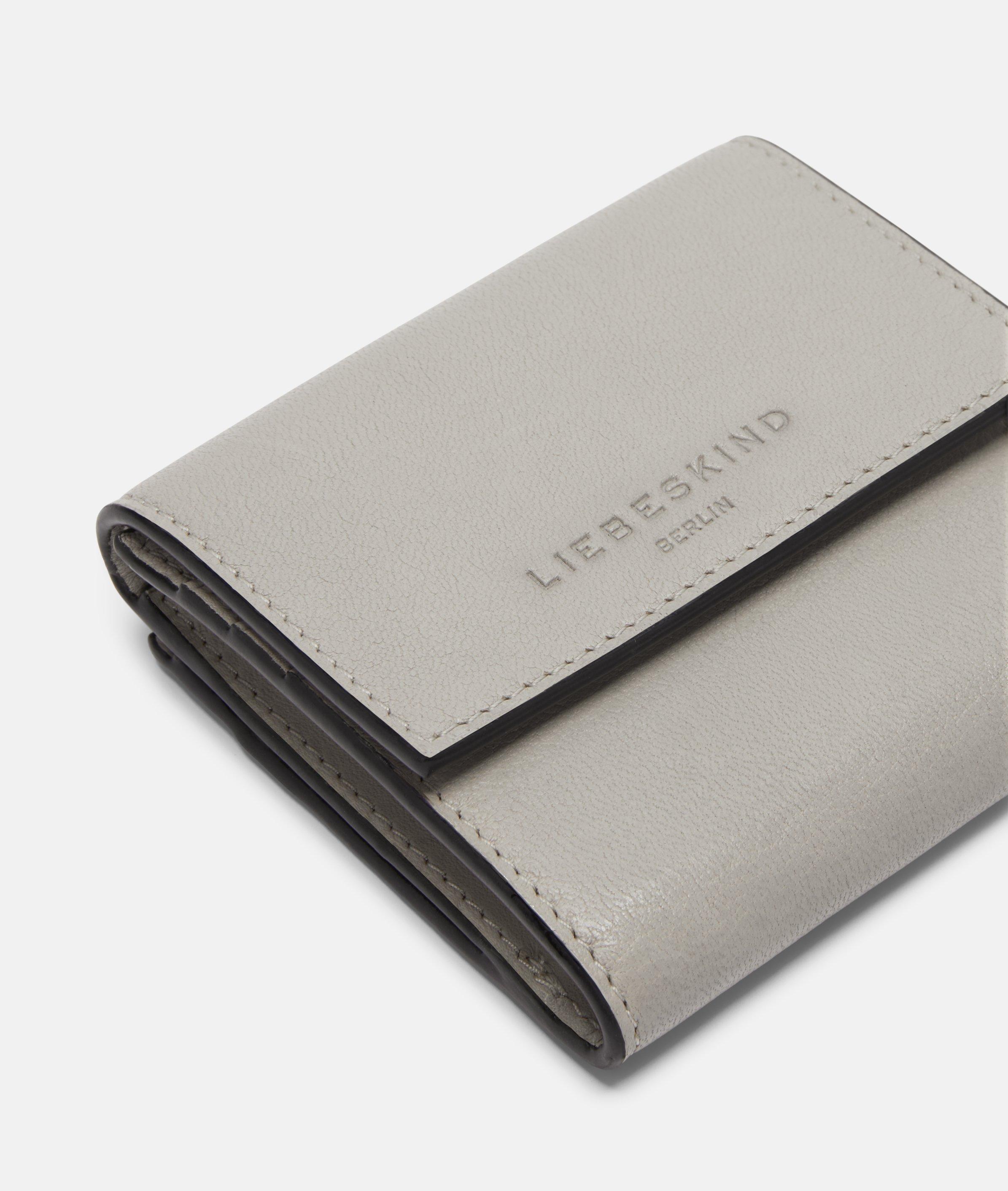 Alva Geldbörse  M in grau, schwarz & creme