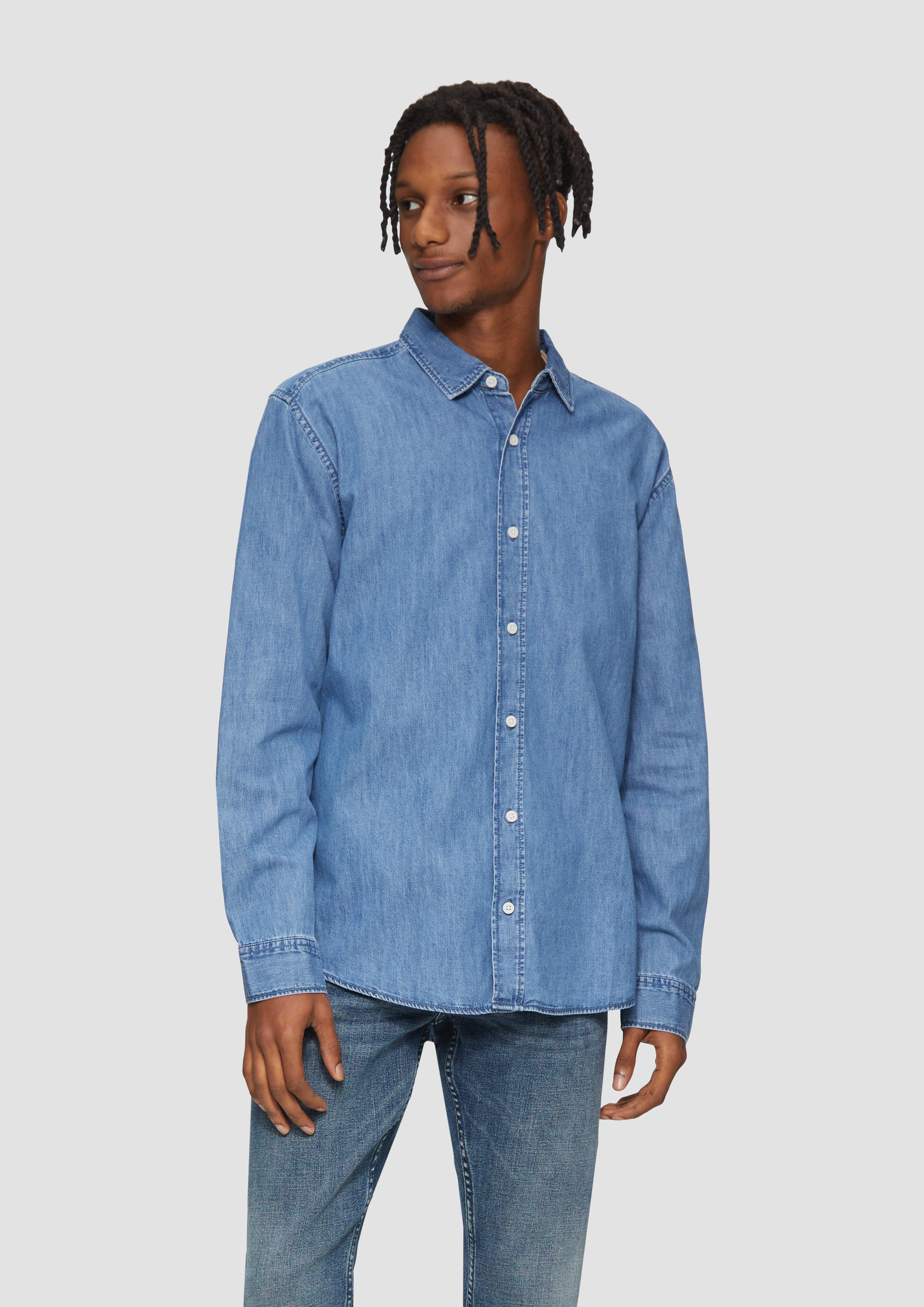 S.Oliver Regular Fit: Denim-Hemd