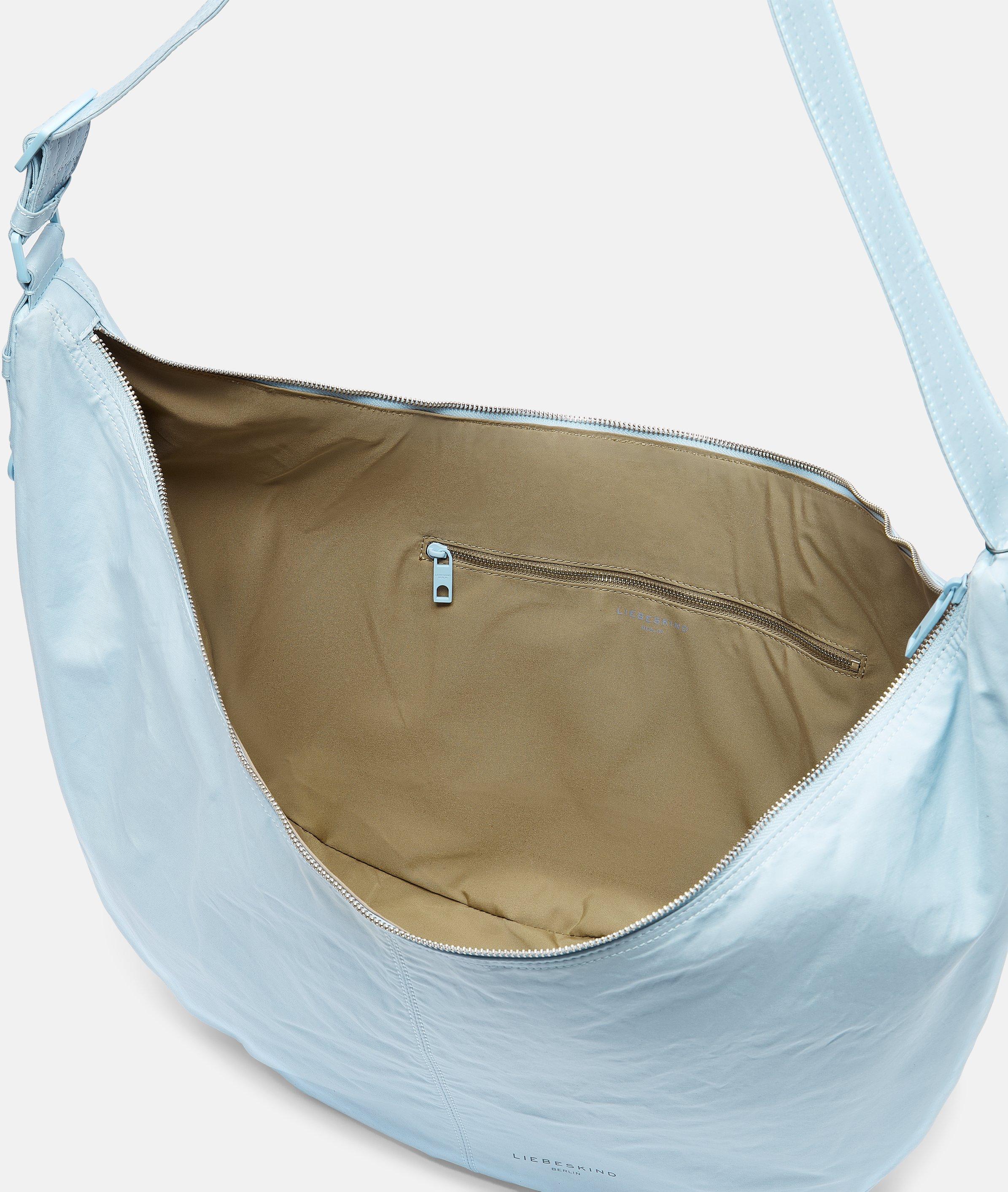 Nylon Moon Hobo L in blau, orange, grün, creme, gelb, blau & schwarz