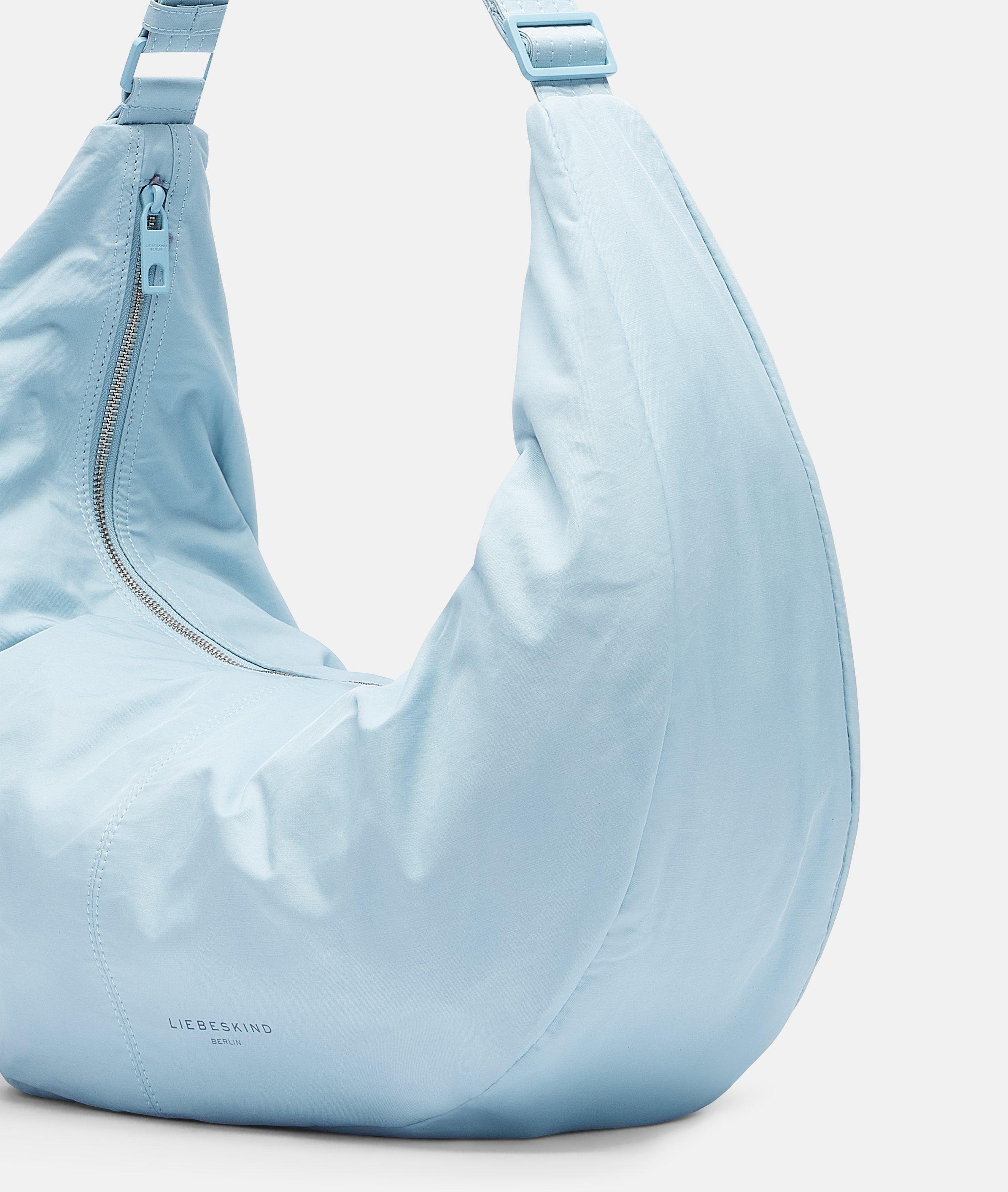 Nylon Moon Hobo L in blau, orange, grün, creme, gelb, blau & schwarz