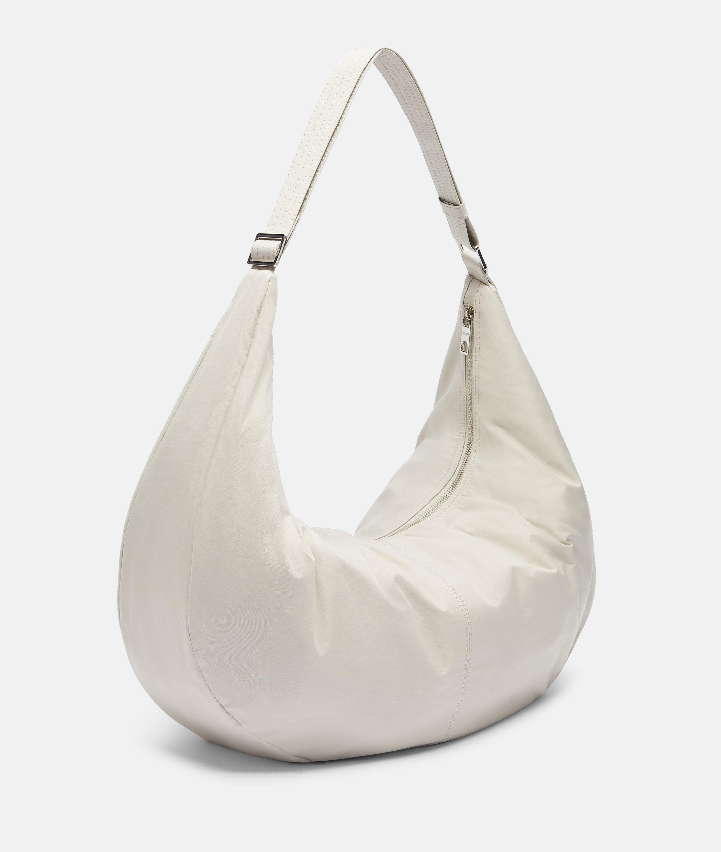 Nylon Moon Hobo L in creme, orange, grün, gelb, blau, blau & schwarz