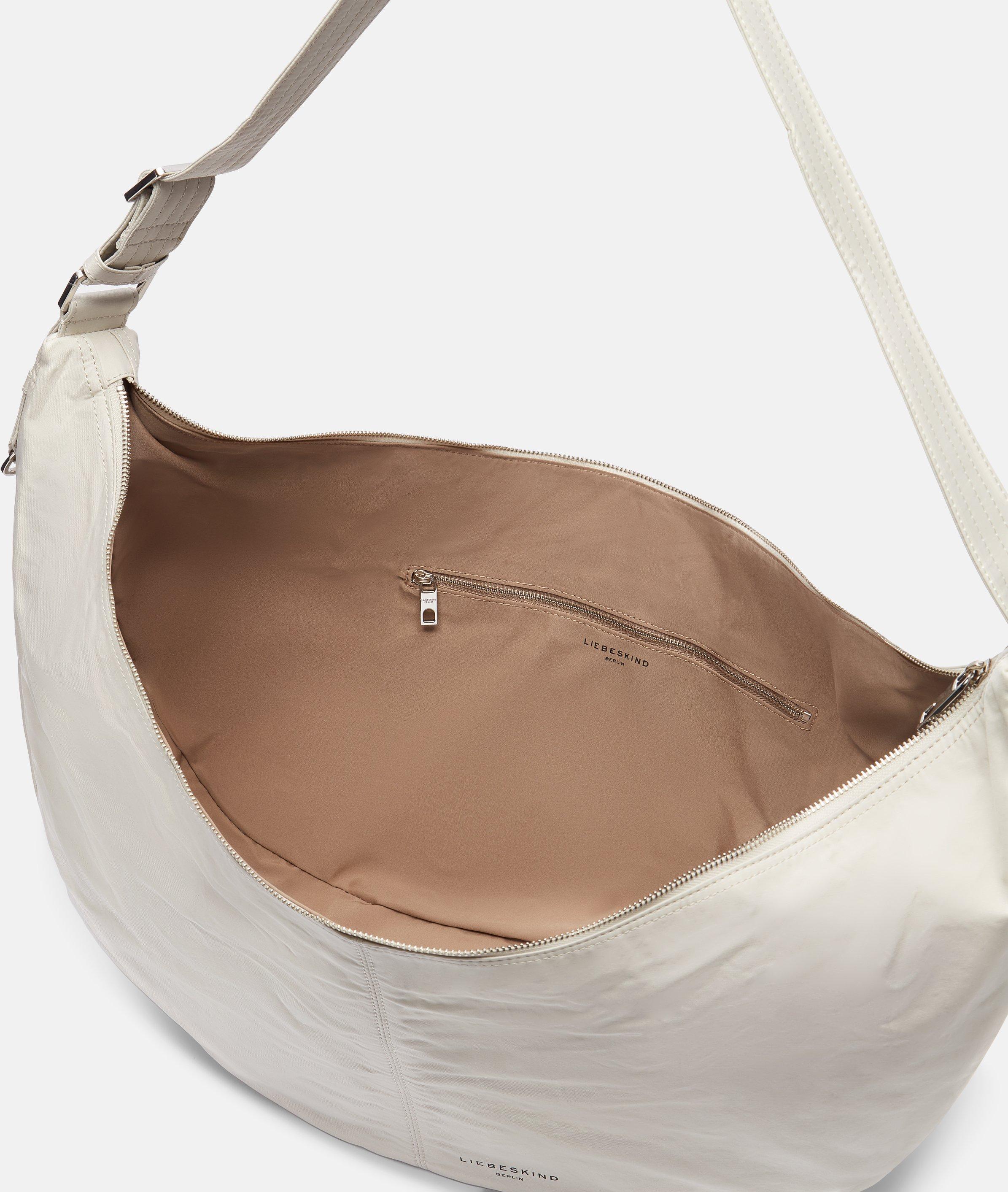 Nylon Moon Hobo L in creme, orange, grün, gelb, blau, blau & schwarz