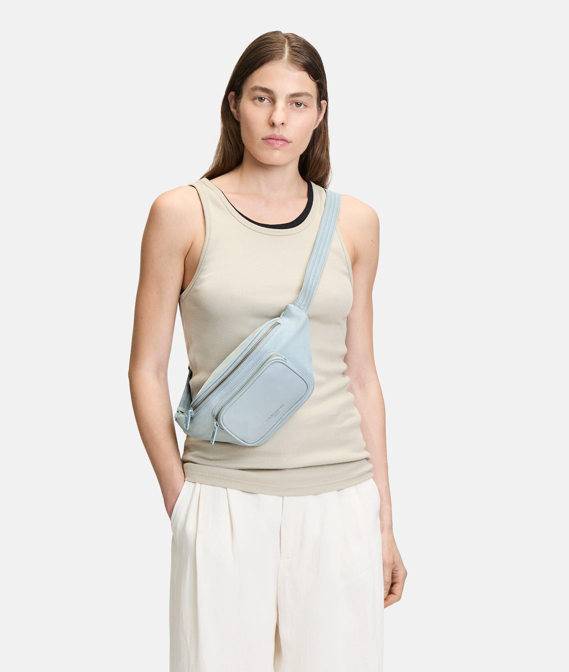 Lila Belt Bag M in blauw, zwart, blauw, groen, oranje, crème & geel