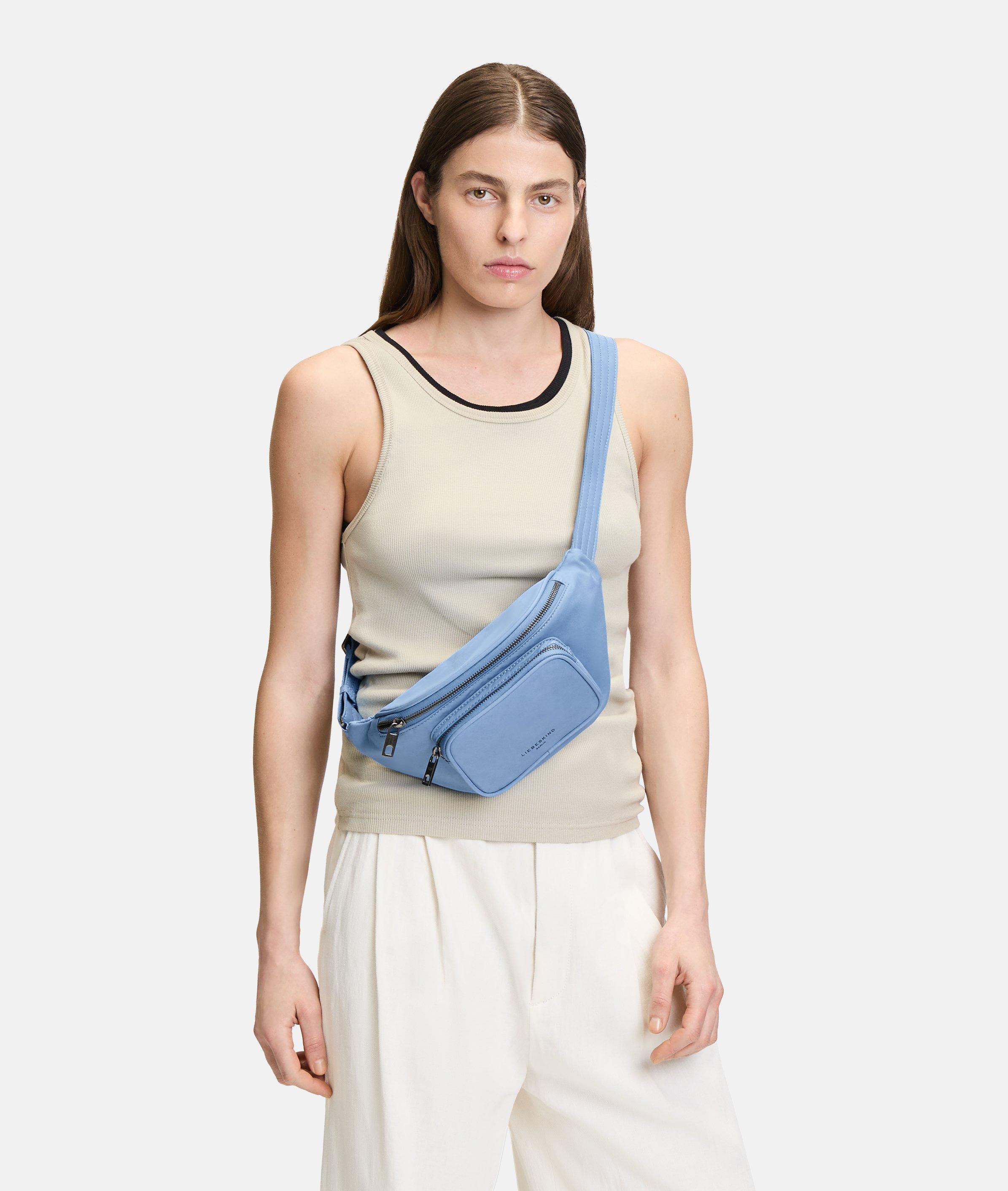 Lila Belt Bag M in blauw, zwart, blauw, groen, oranje, crème & geel