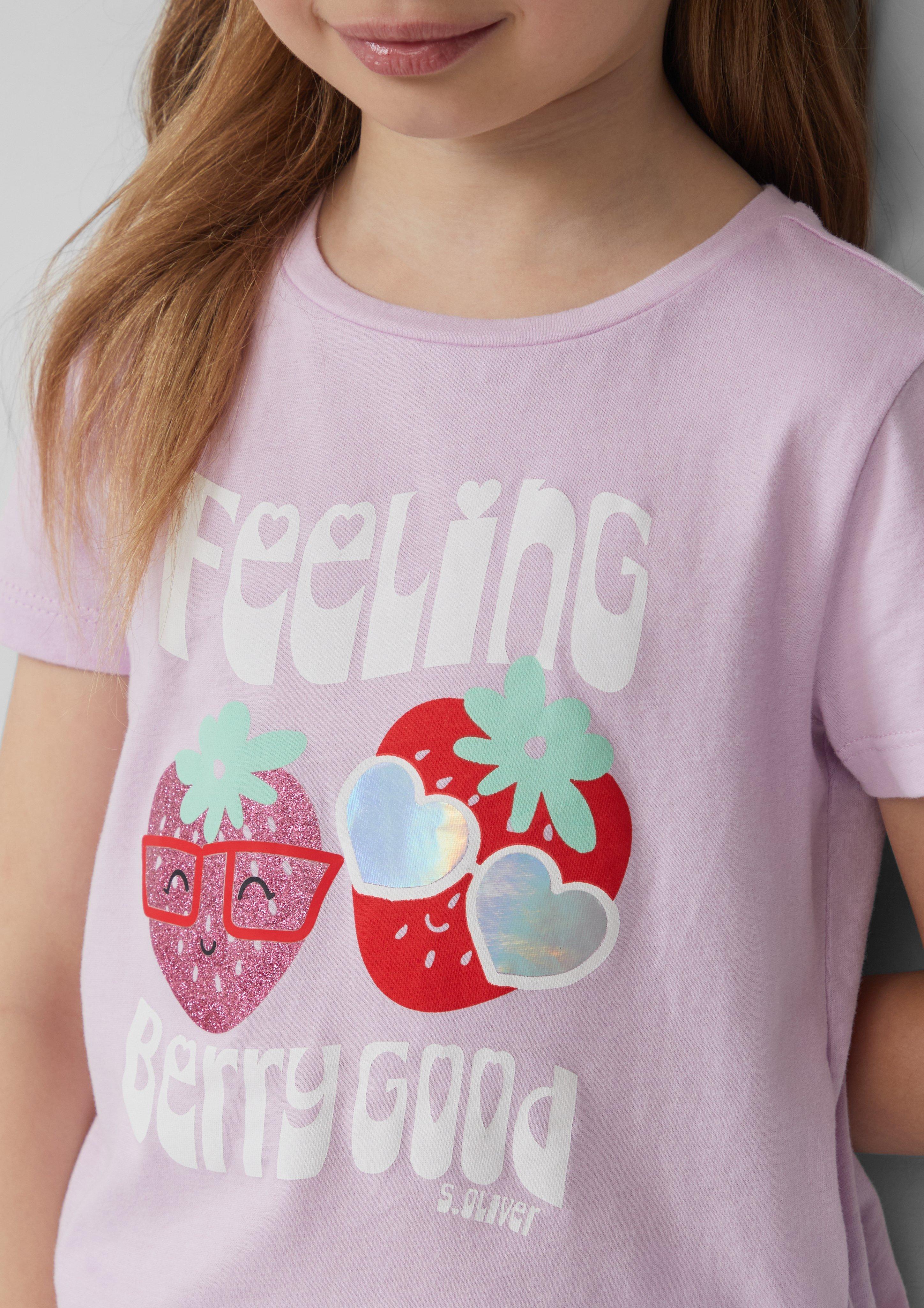 T-shirt in 4222, 6080 & 0100