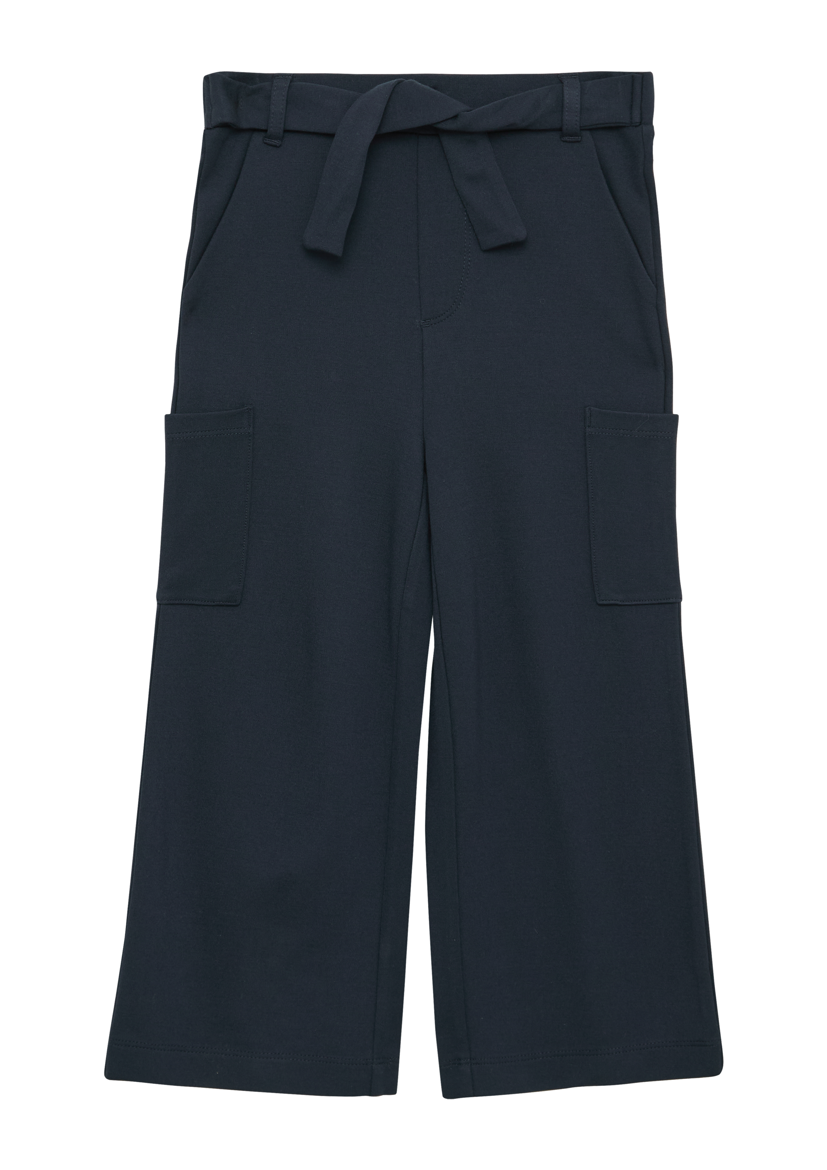 s.Oliver - Hose aus Viskosemix mit Wide-Leg, Kinder, blau