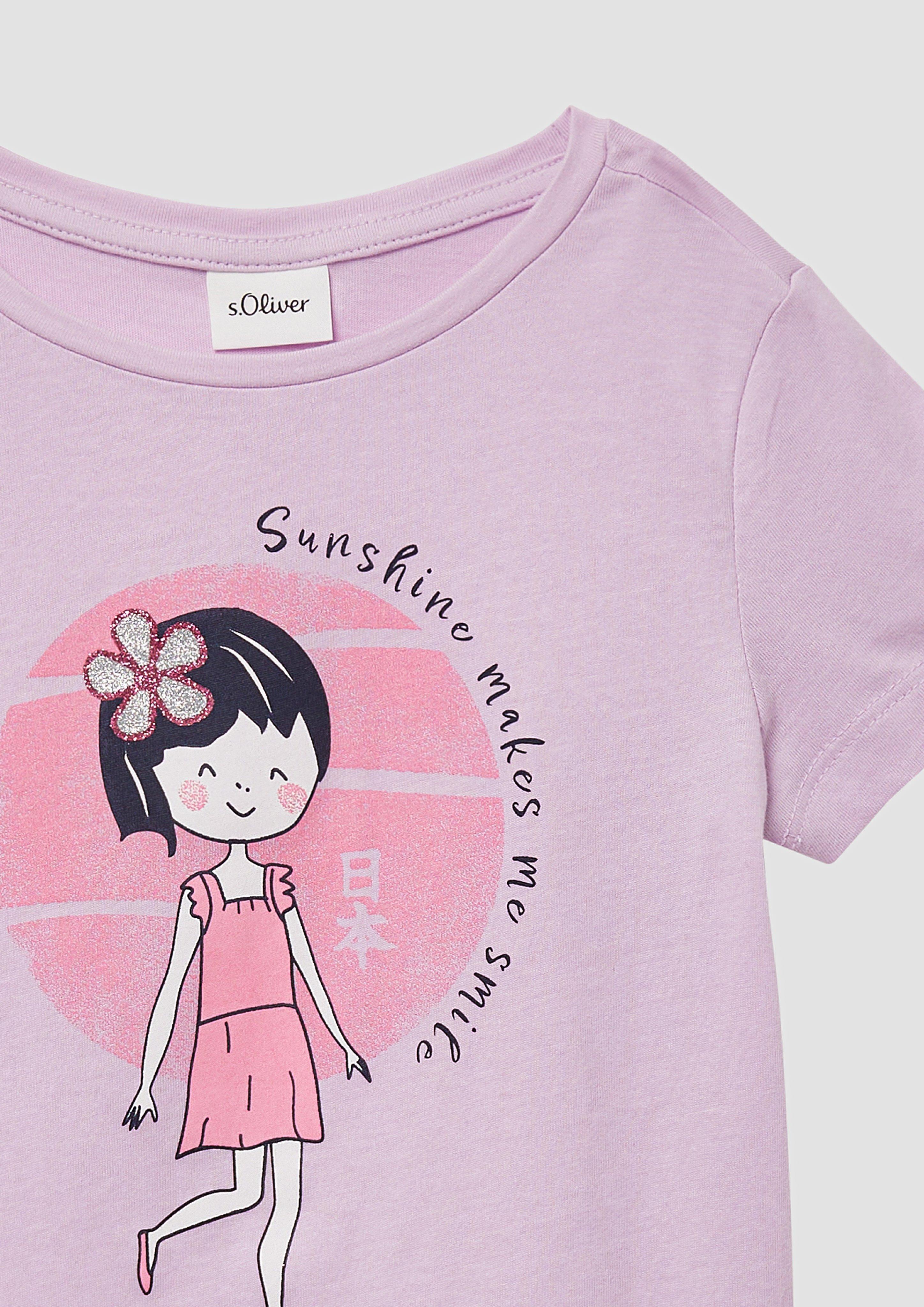 T-shirt in 4222, 0100 & 6115