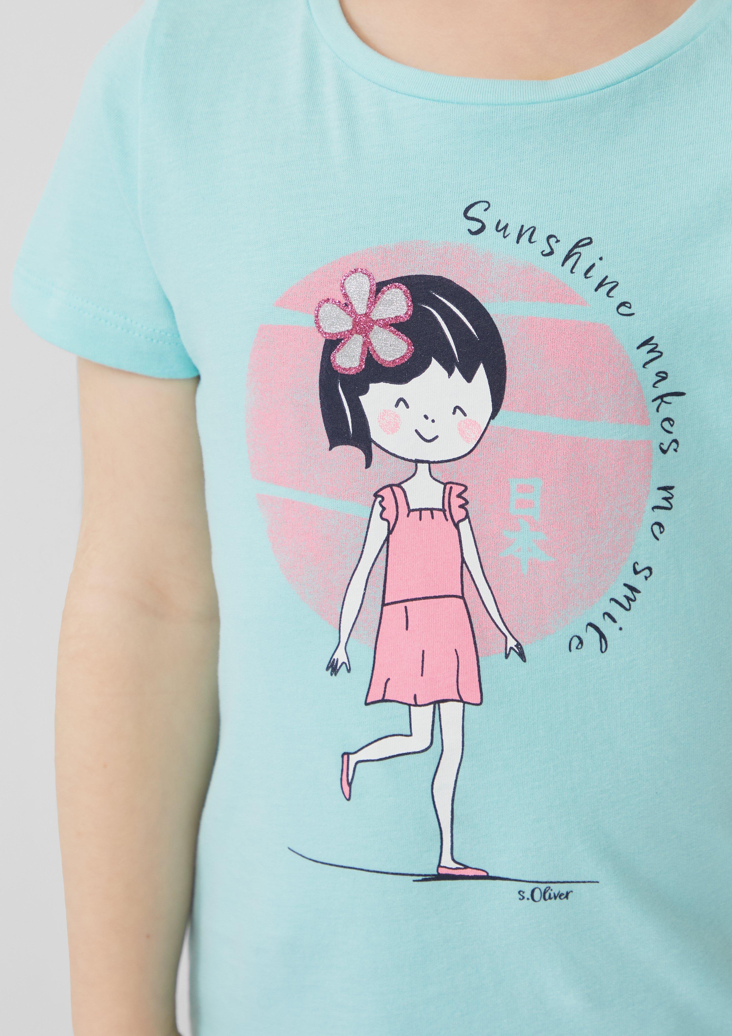 T-shirt in 6115, 0100 & 4222