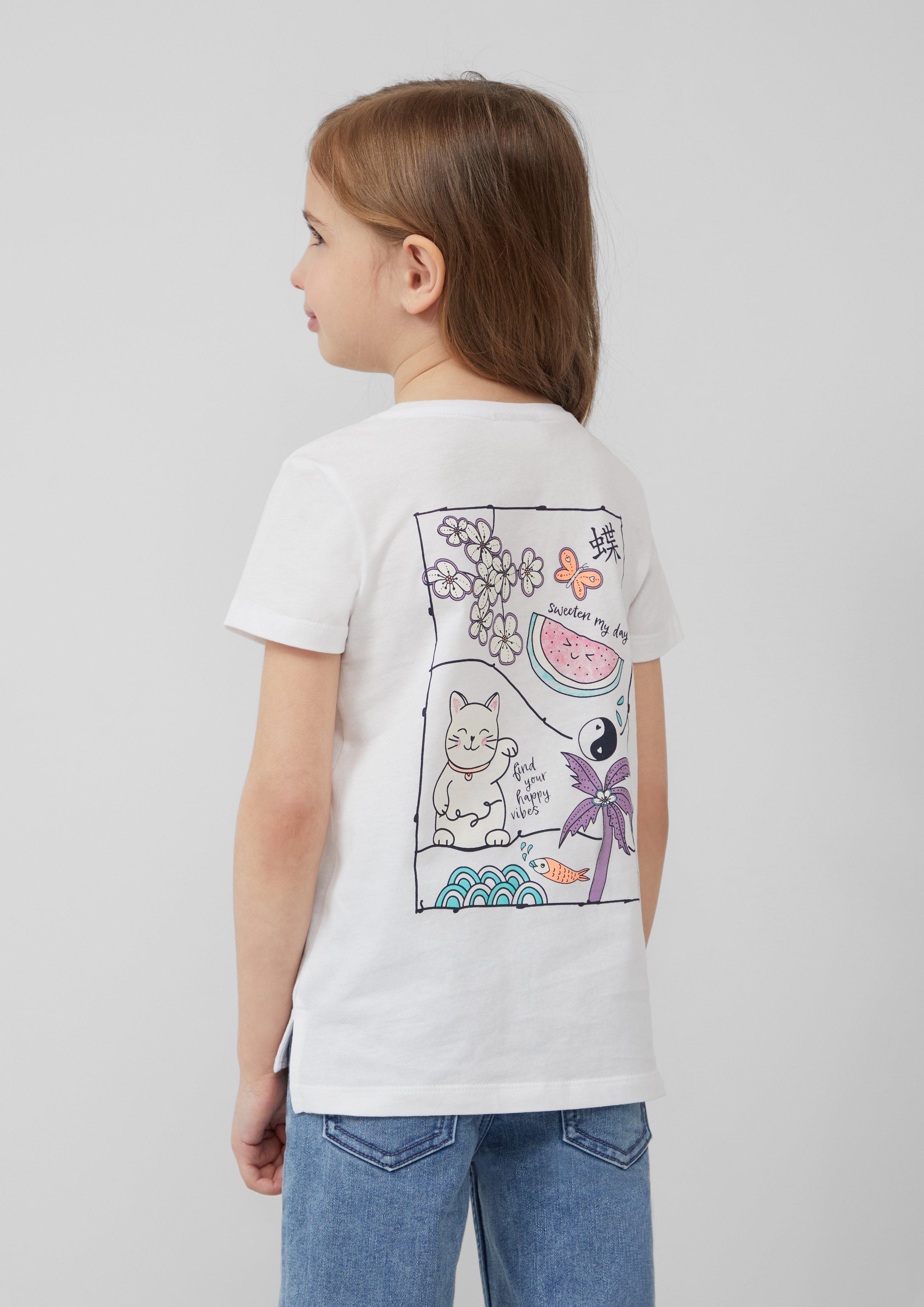 T-Shirt in 0100, 4222 & 6115