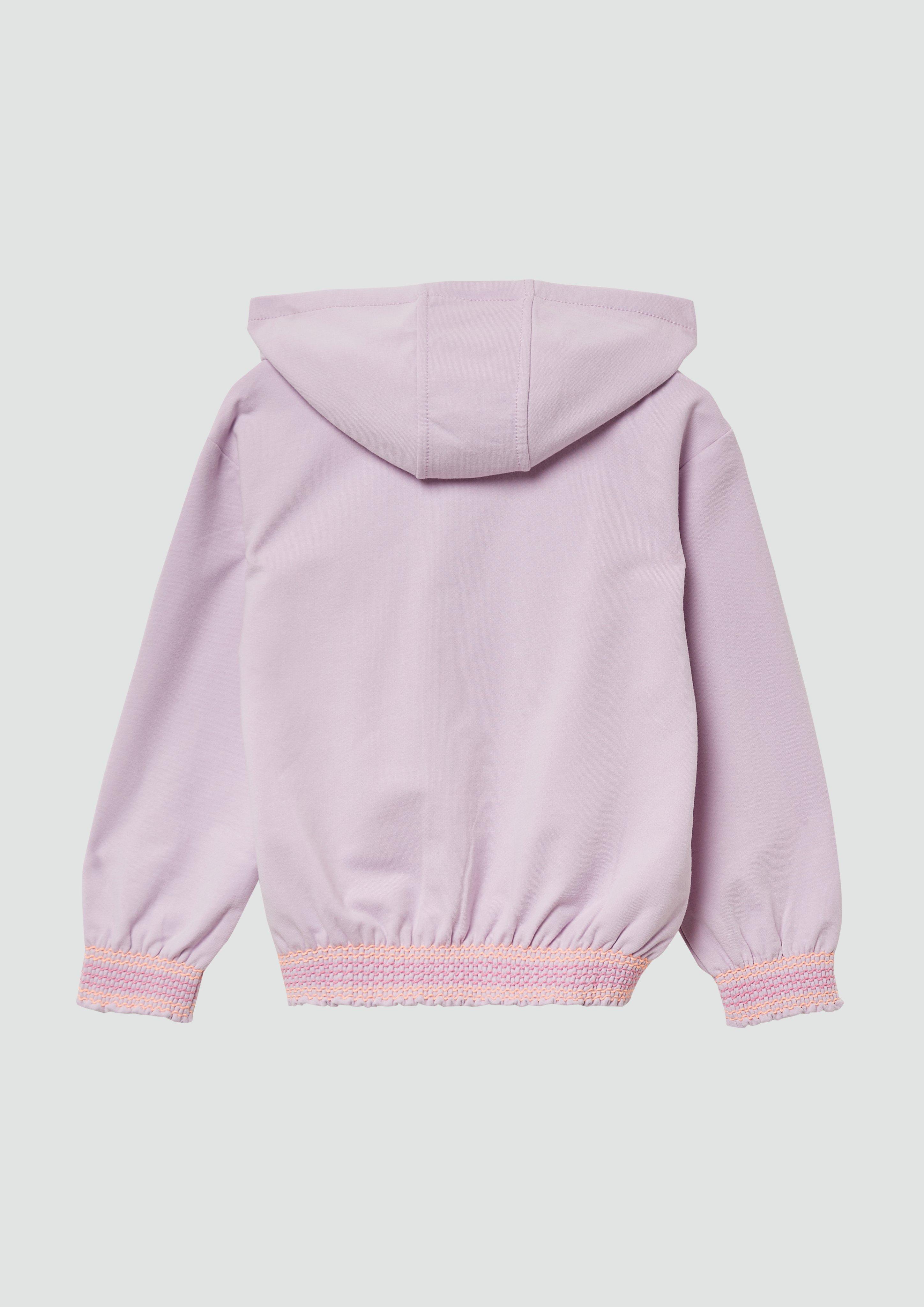 Sweatshirt jas in 4222