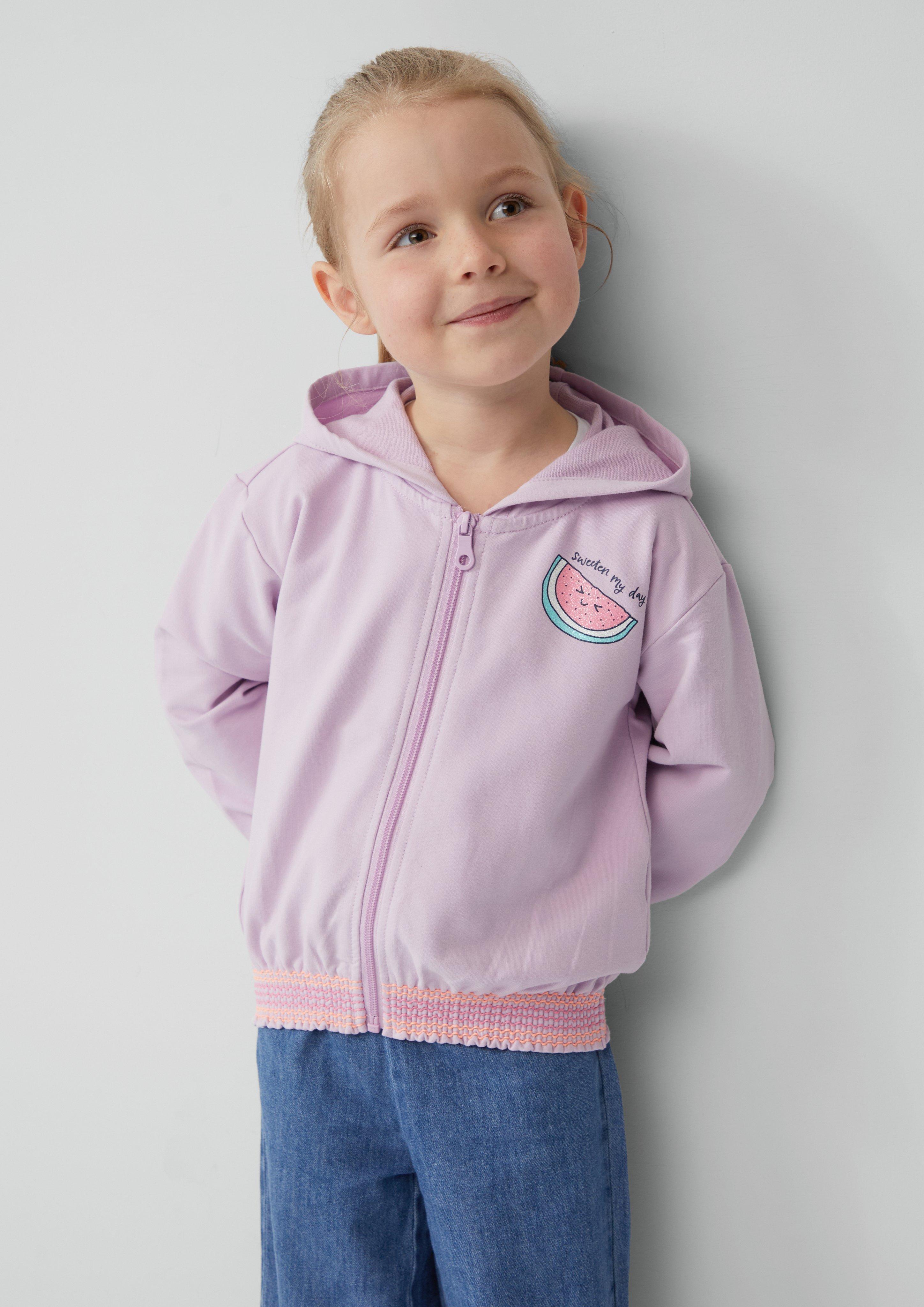 Sweatshirt jas in 4222