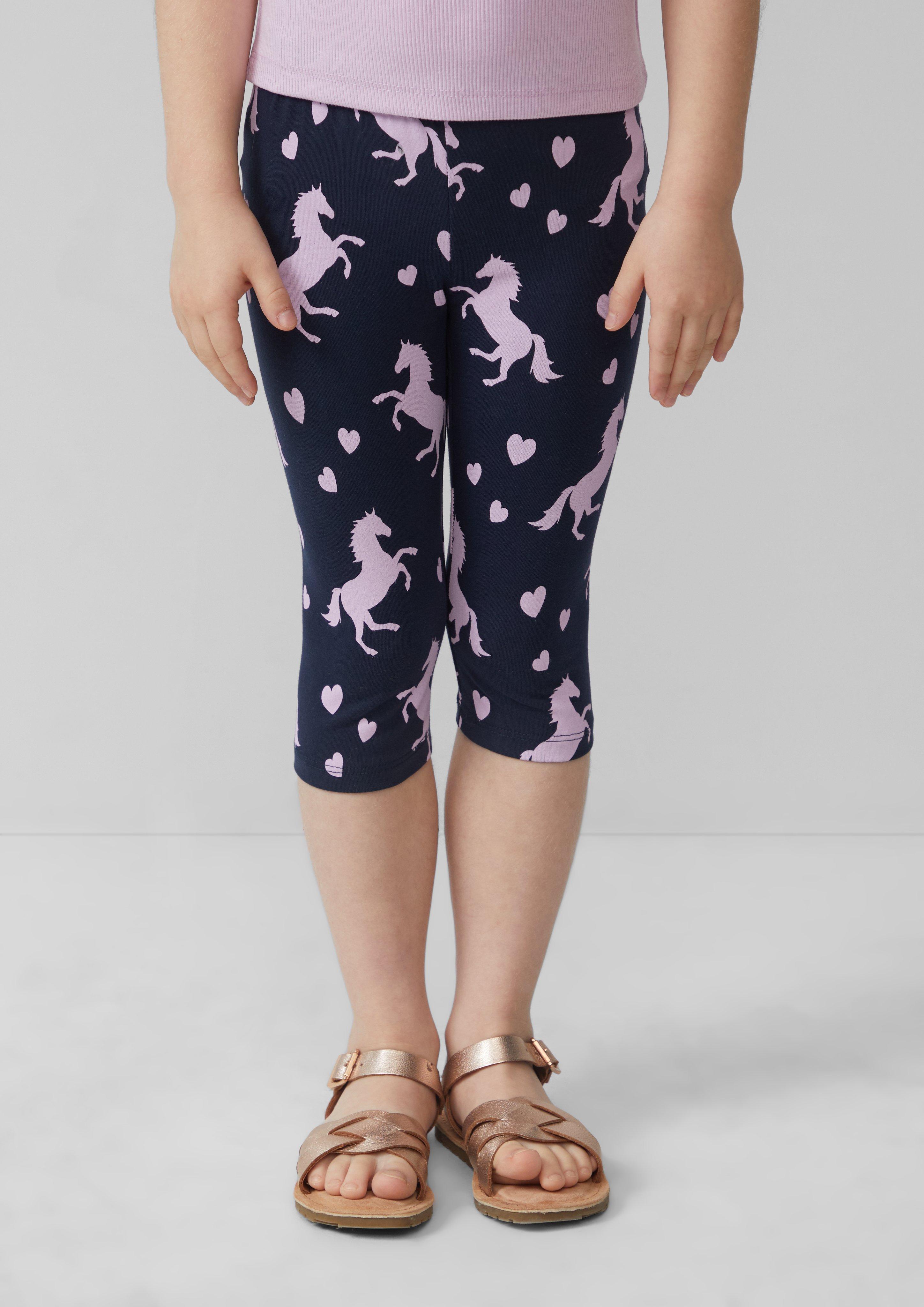 Leggings aus Baumwollstretch in 59A4, 47A2 & 10A1