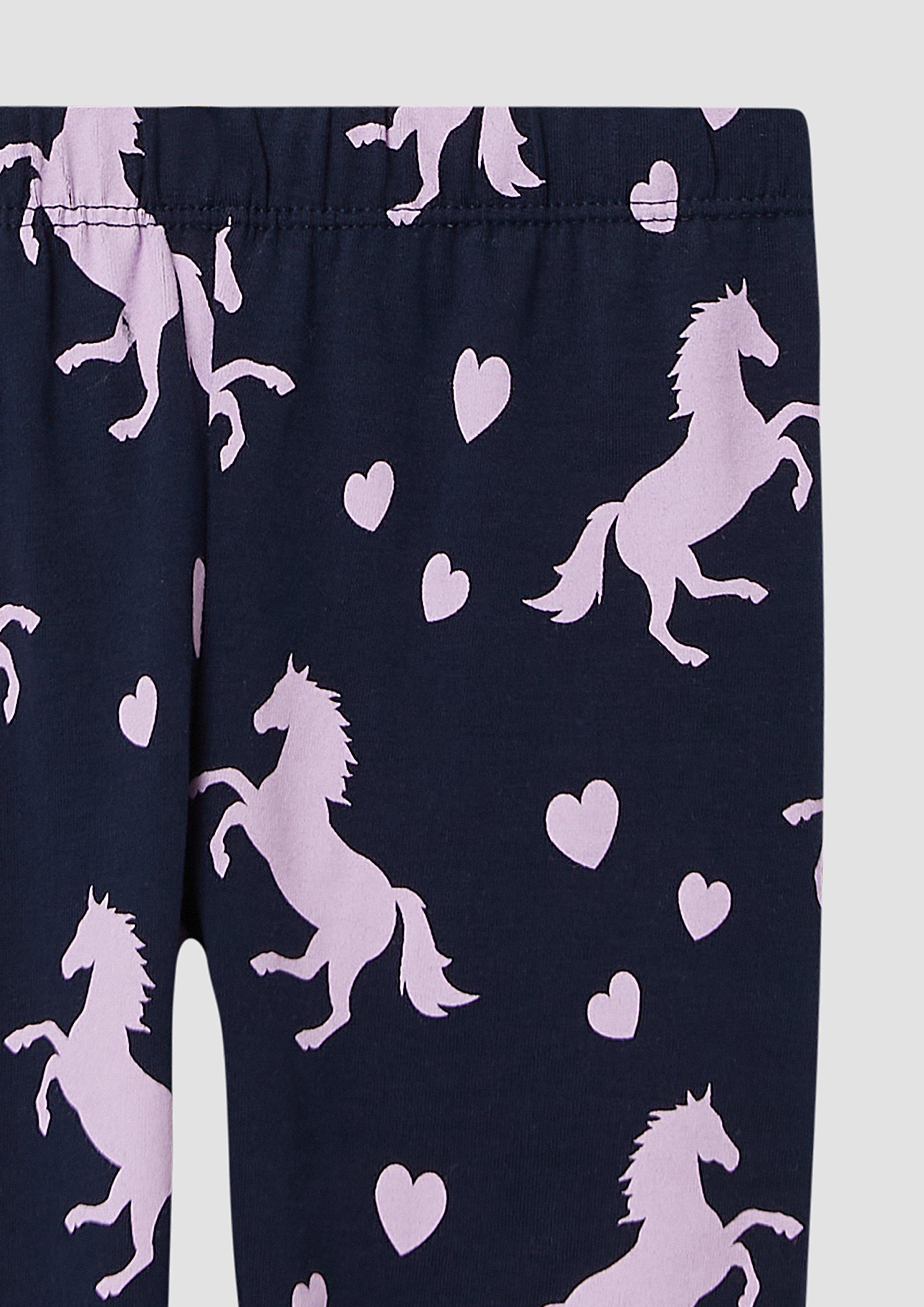 Leggings aus Baumwollstretch in 59A4, 47A2 & 10A1