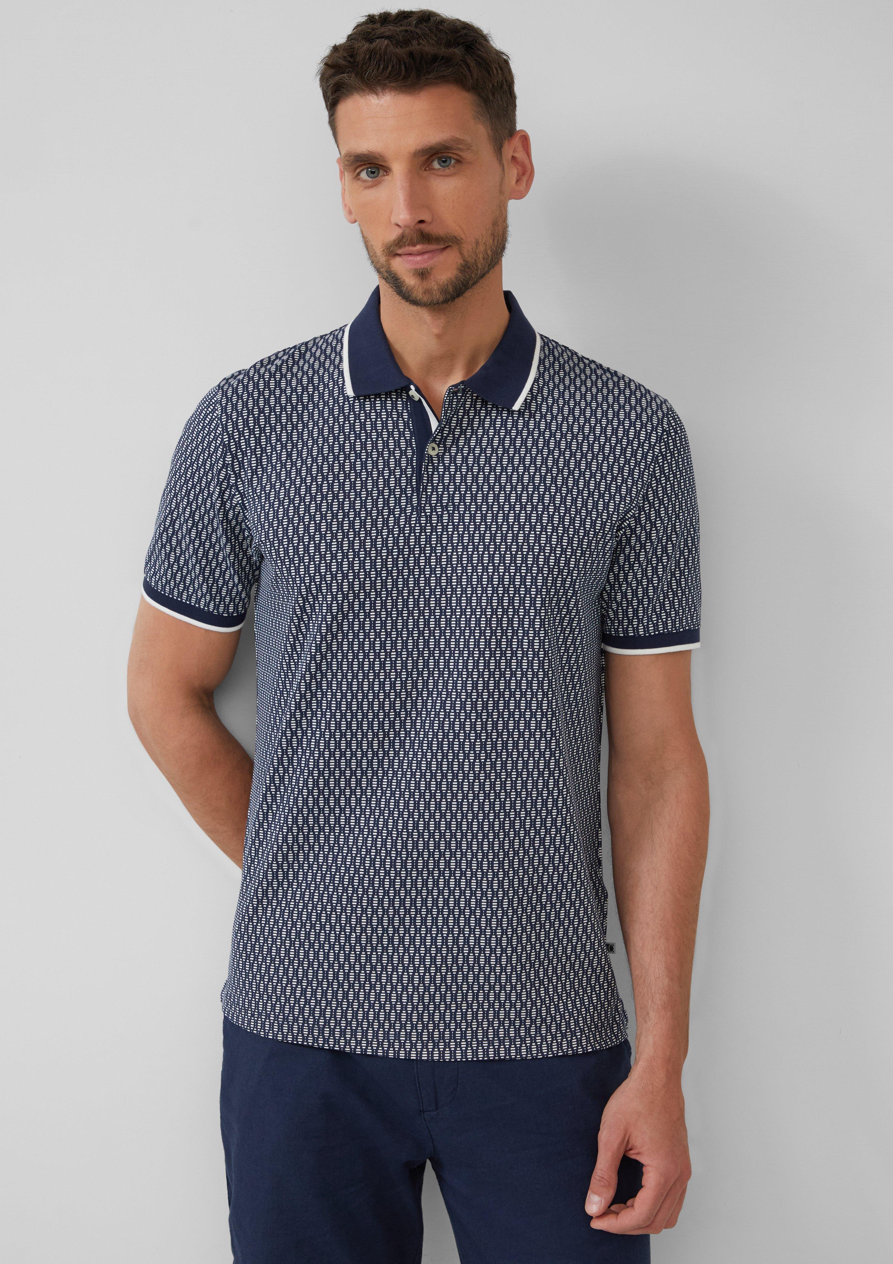 Polo-Shirt in 58A0 &amp; 53A2