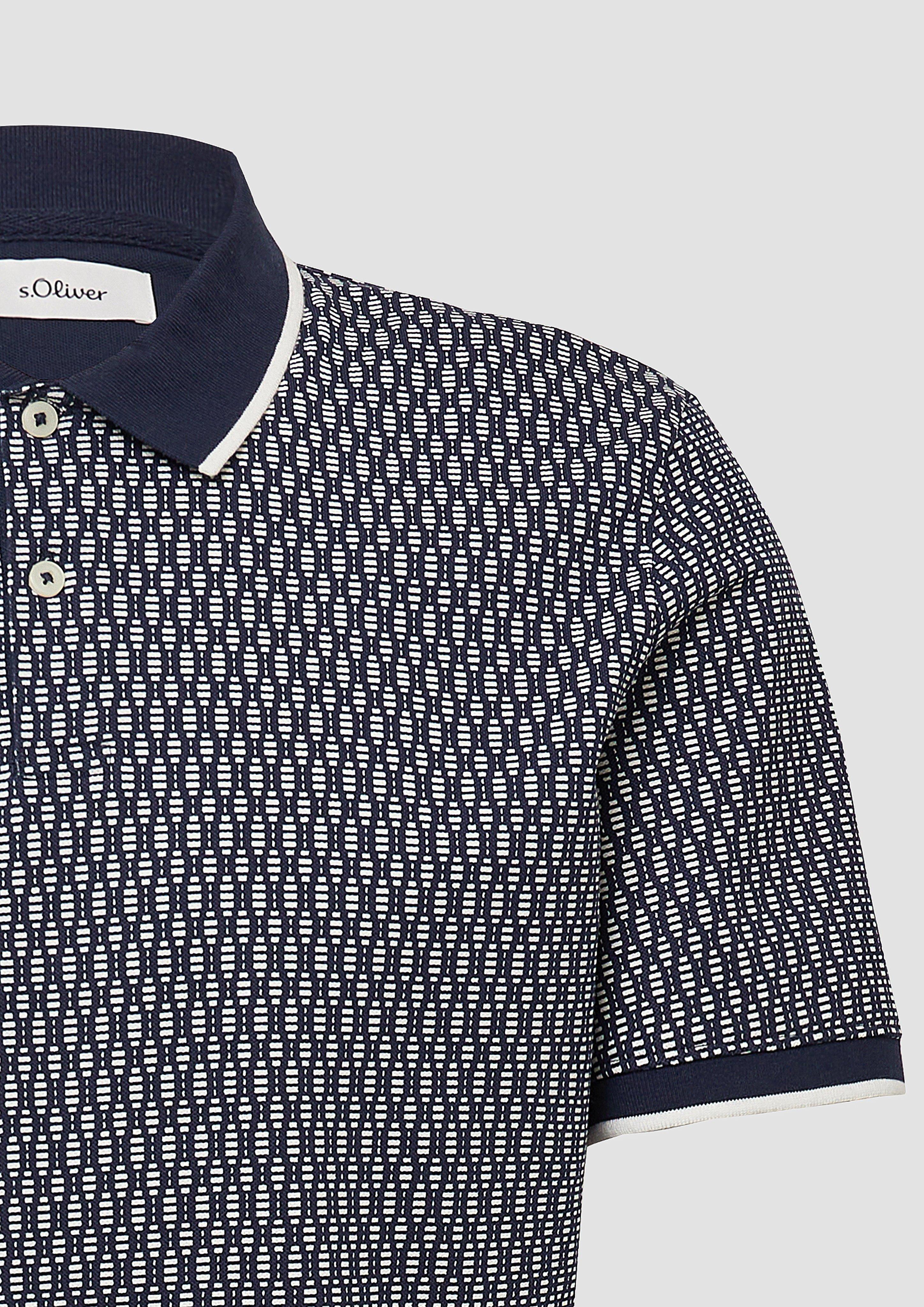 Polo-Shirt in 58A0 &amp; 53A2