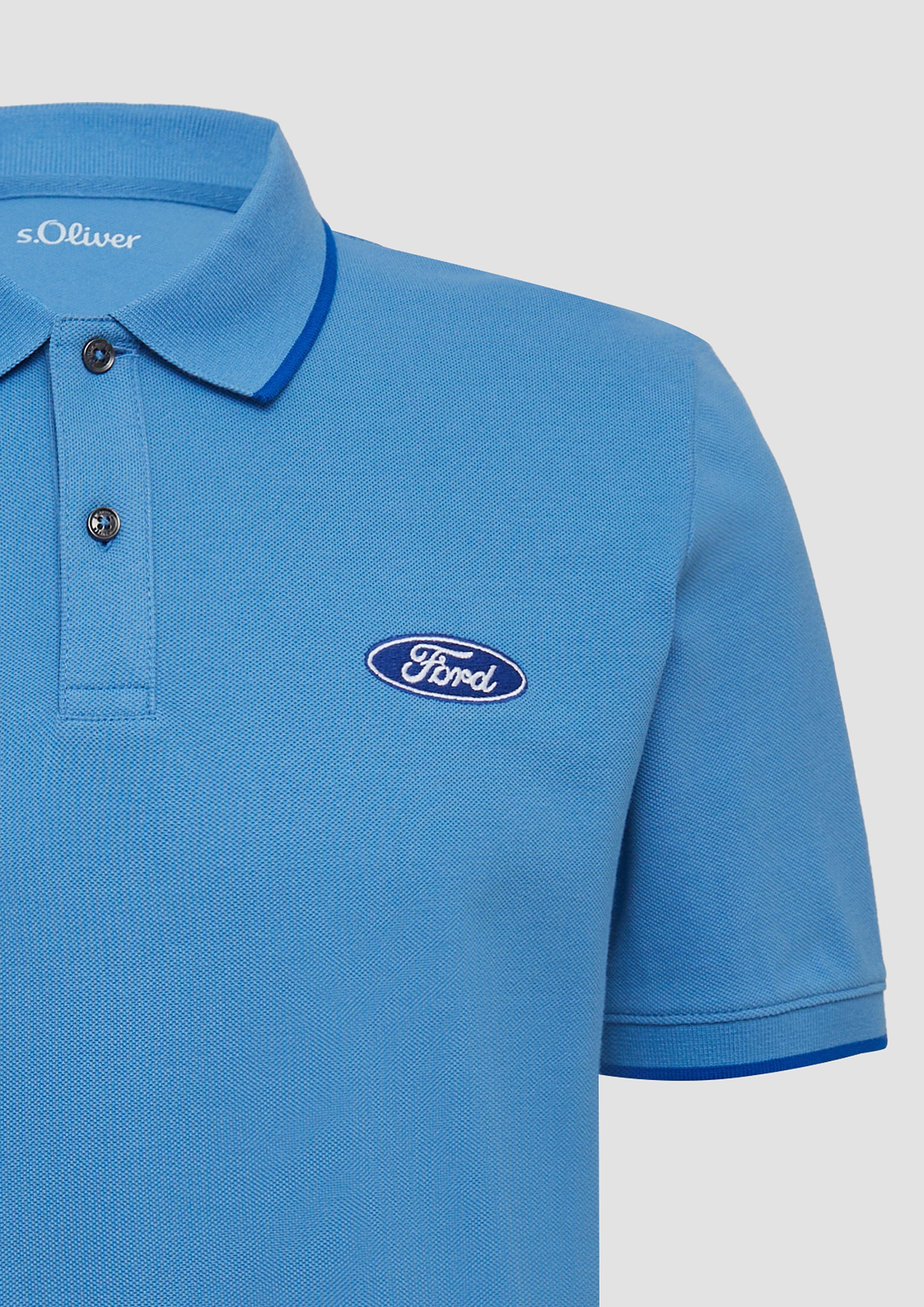 Polo-Shirt in 55D5, 94D3, 58D1 & 42D4