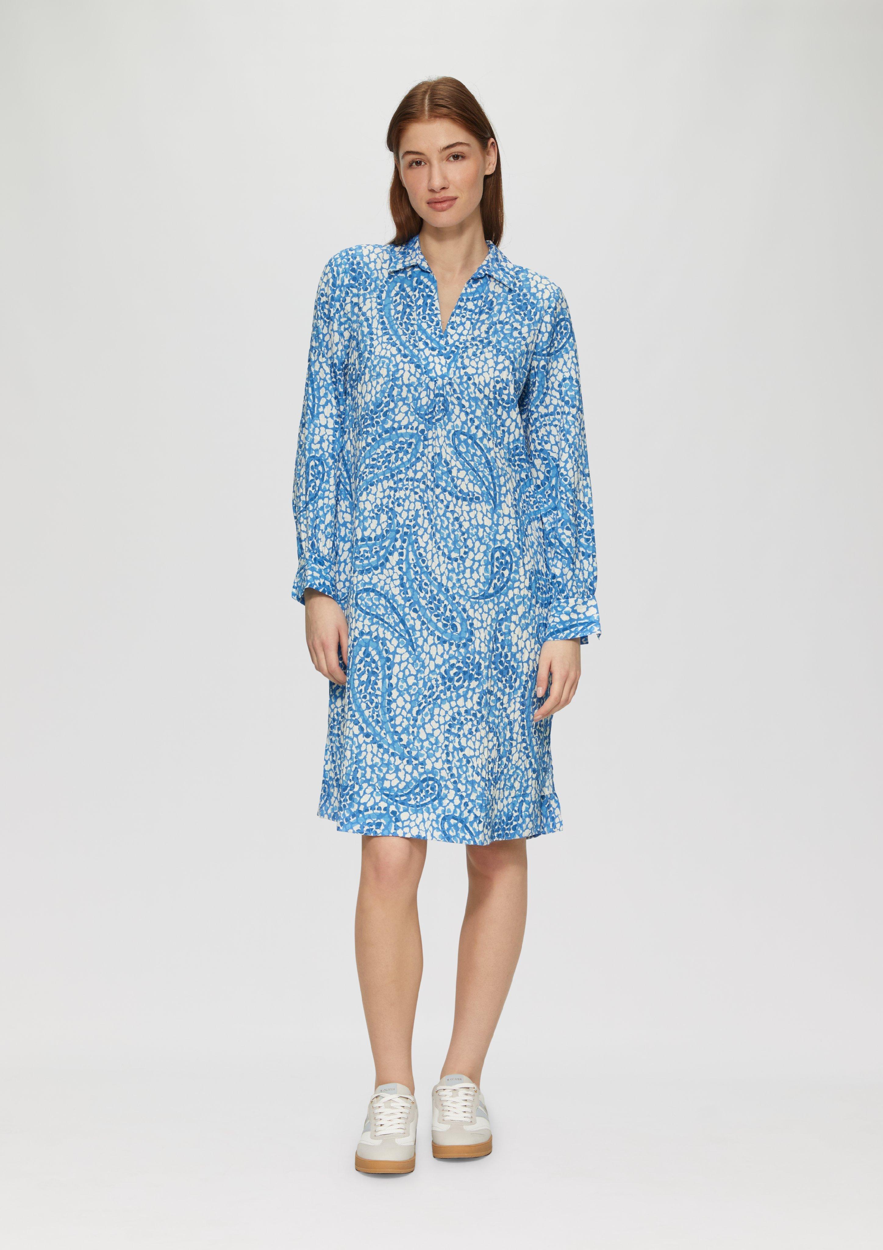 Kleid in 55A0 & 33A0