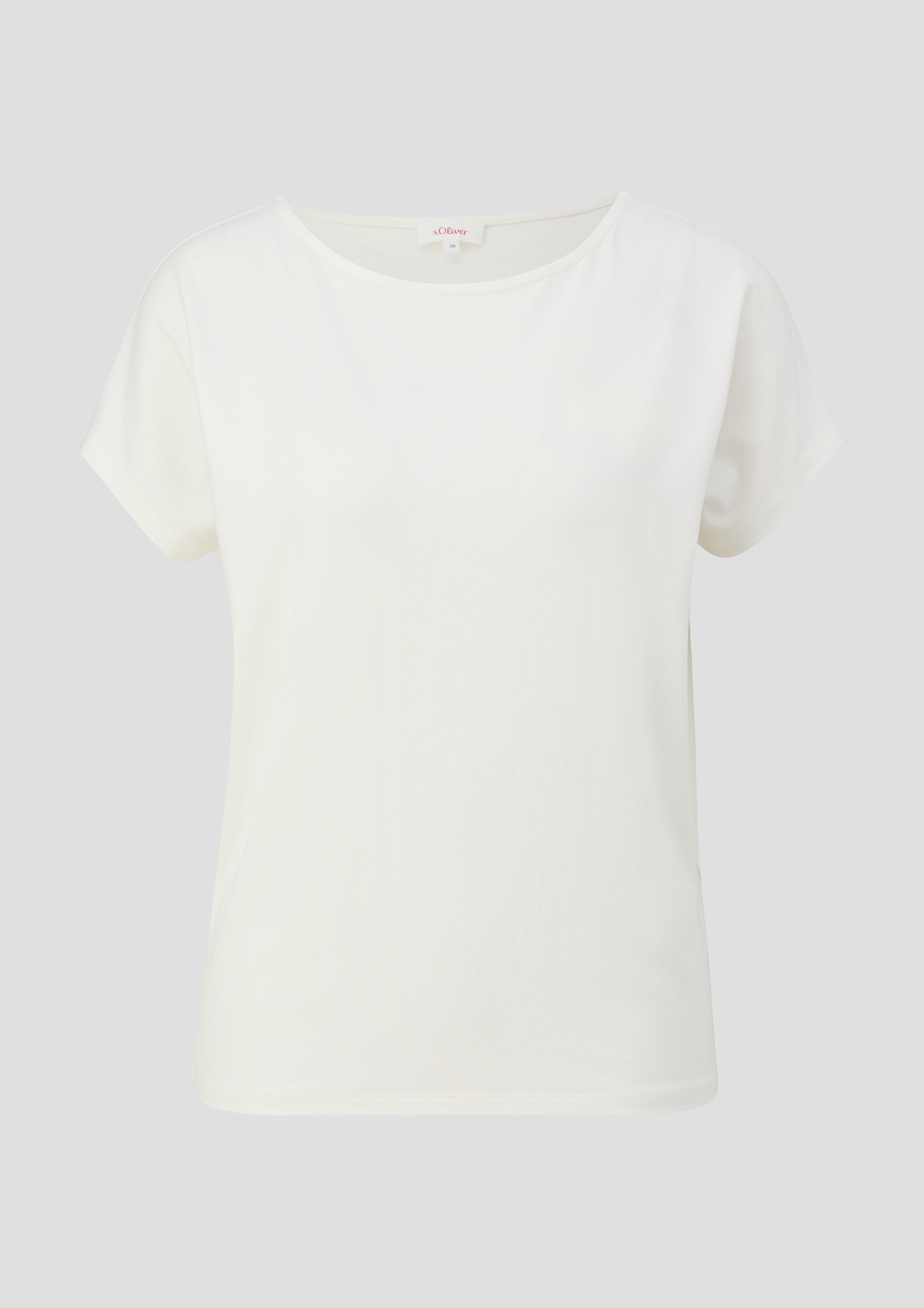 s.Oliver T-Shirt aus Viskosestretch im Relaxed Fit