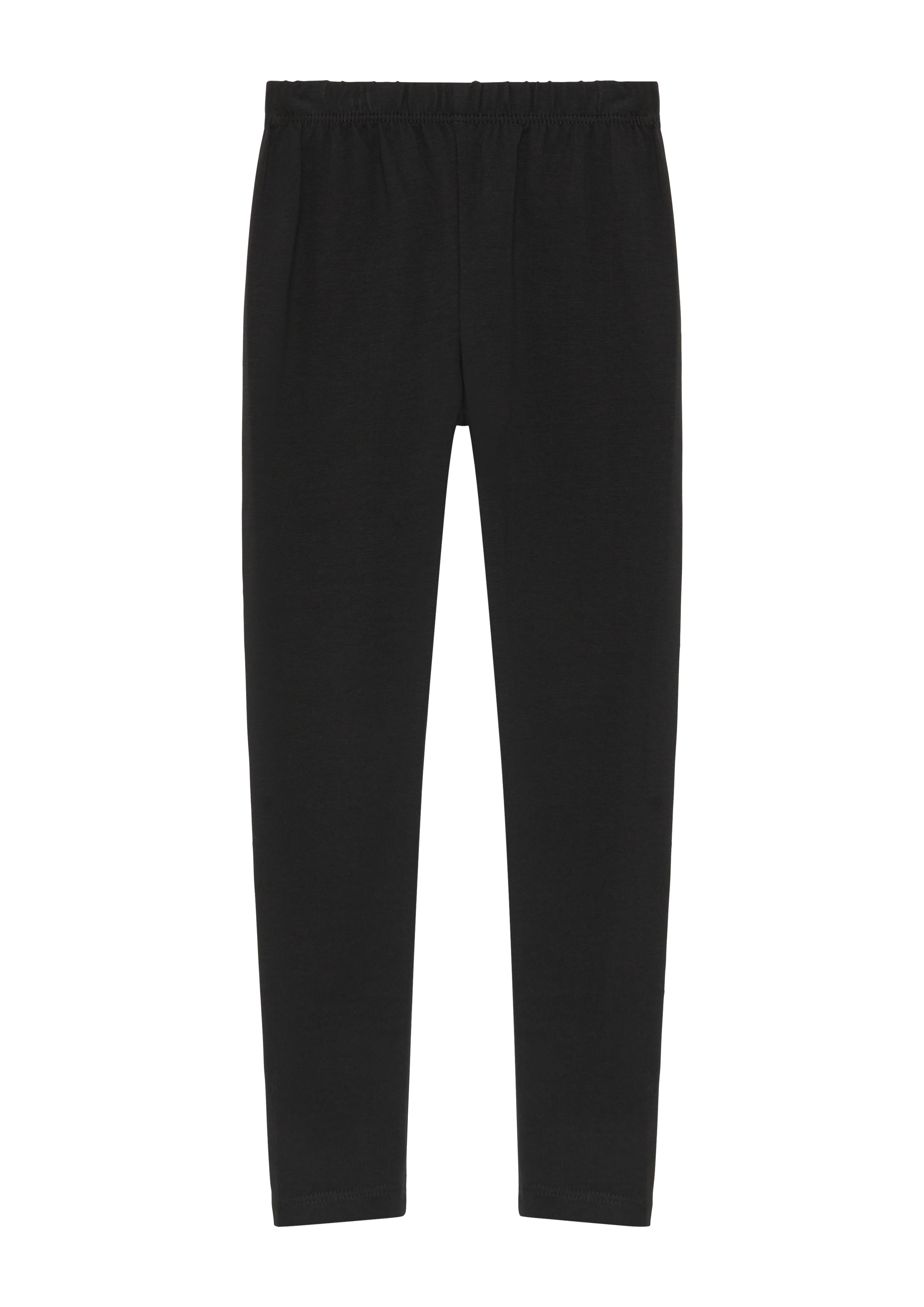 s.Oliver - Jersey-Leggings, Kinder, schwarz