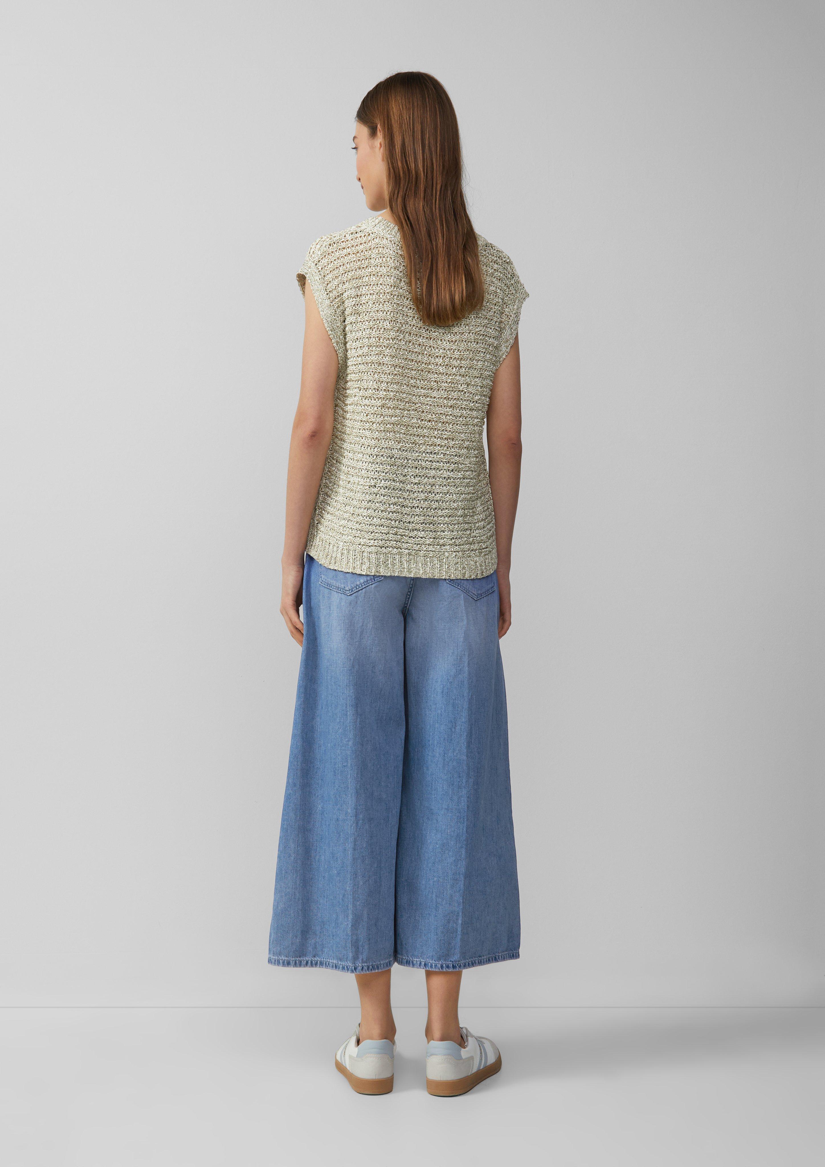 Strickpullover in 83X1 & 30X1