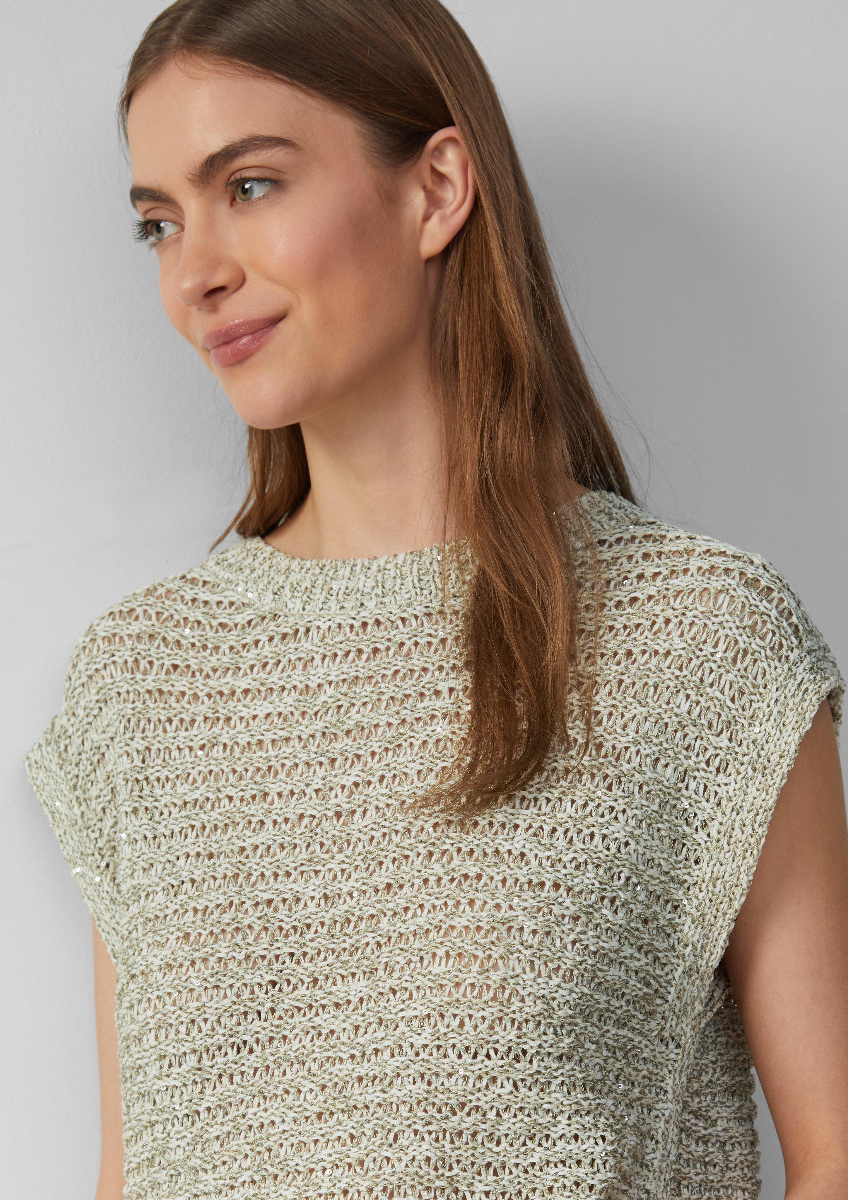 Strickpullover in 83X1 & 30X1