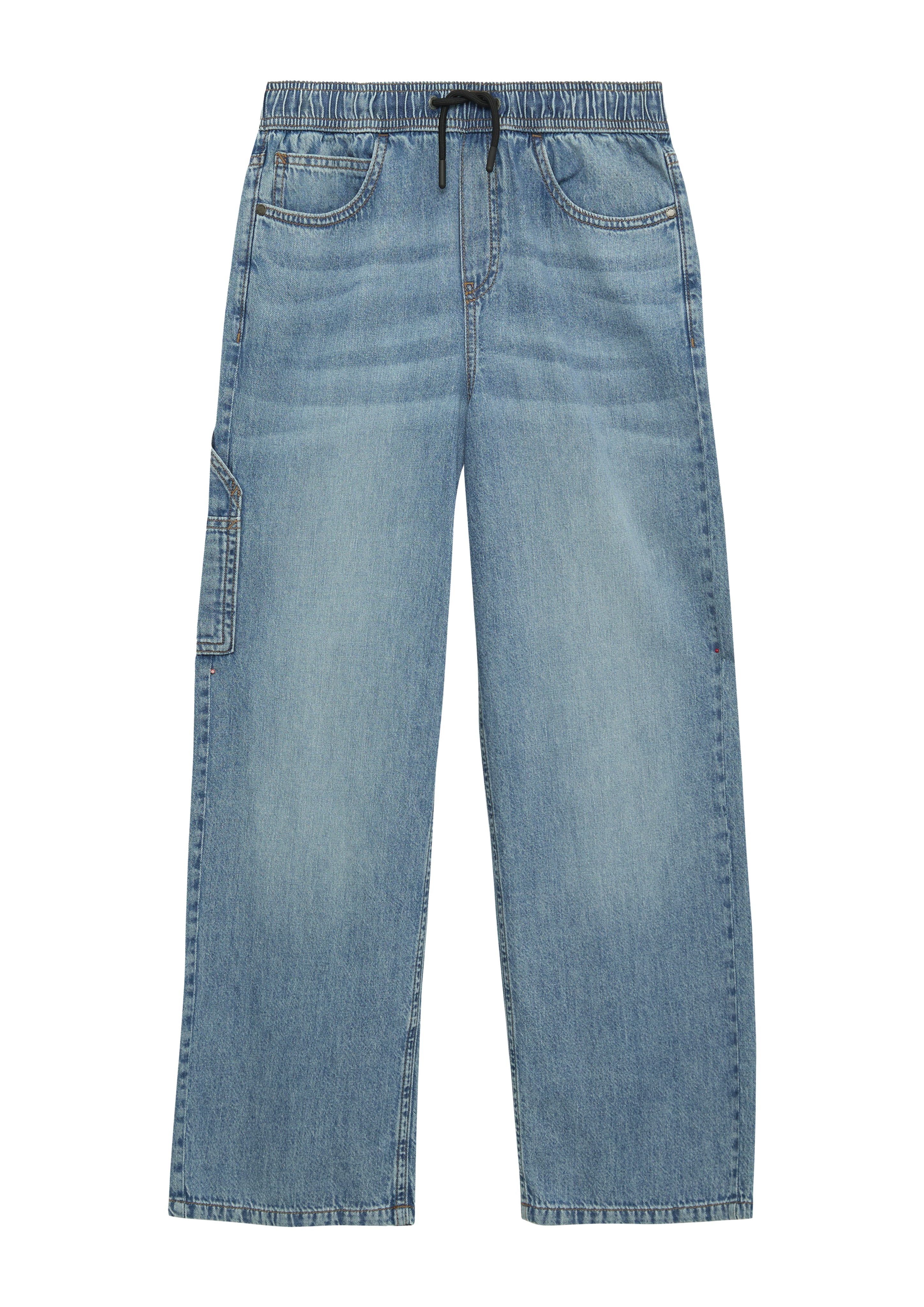 s.Oliver - Jeans Baggy / Relaxed Fit / Mid Rise / Wide Leg / aus leichtem Denim, Jungen, blau
