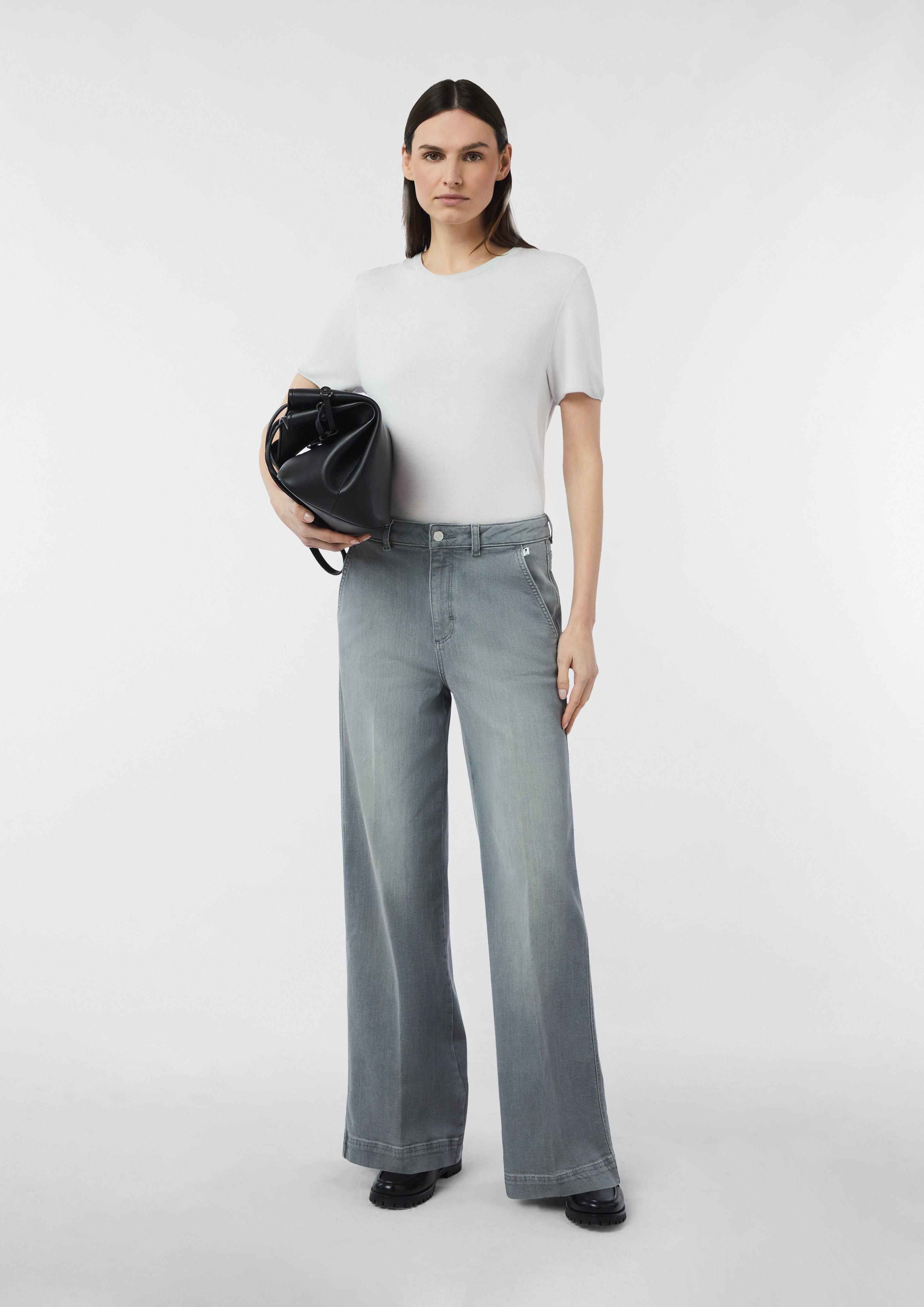 Knitted pullover in 9009 & 4014