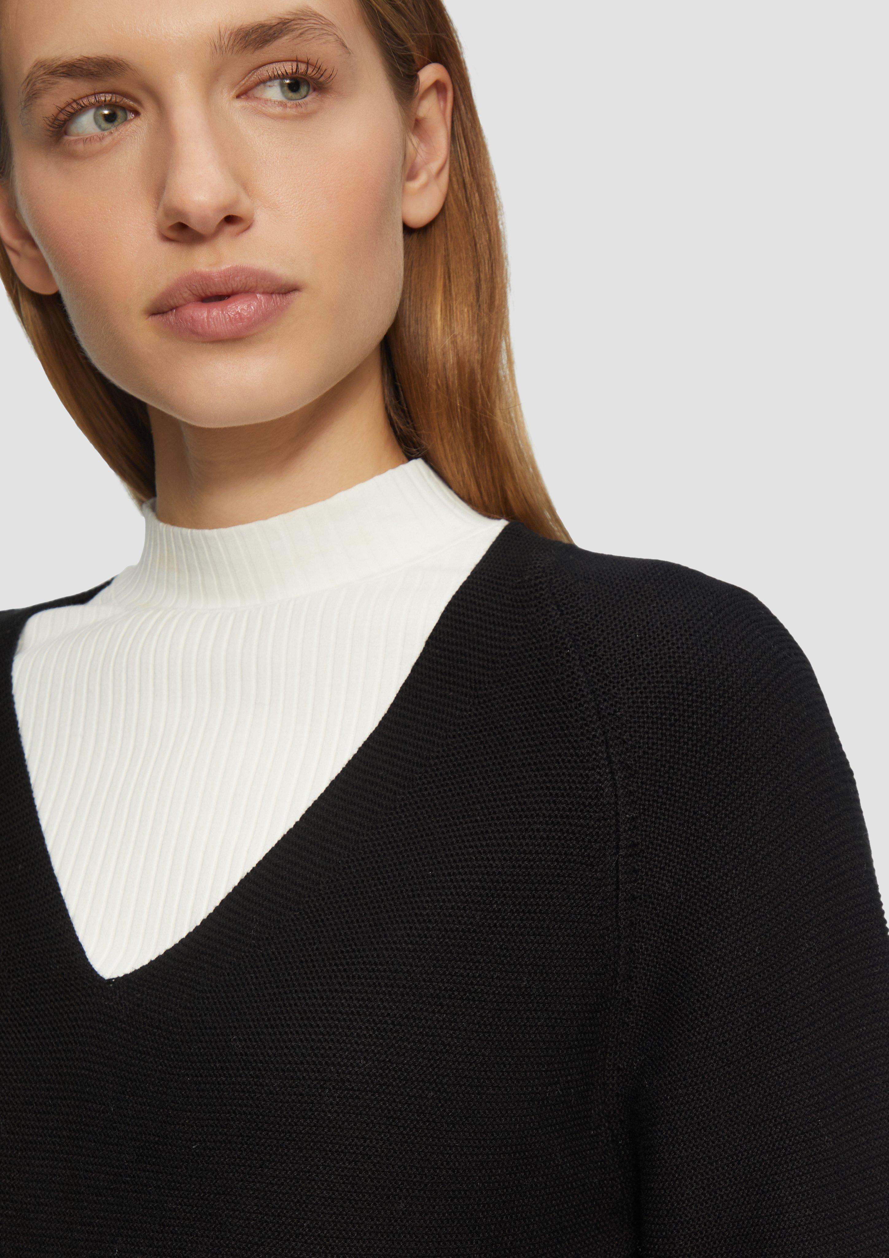 Strickpullover in 9999, 81W1 & 5959