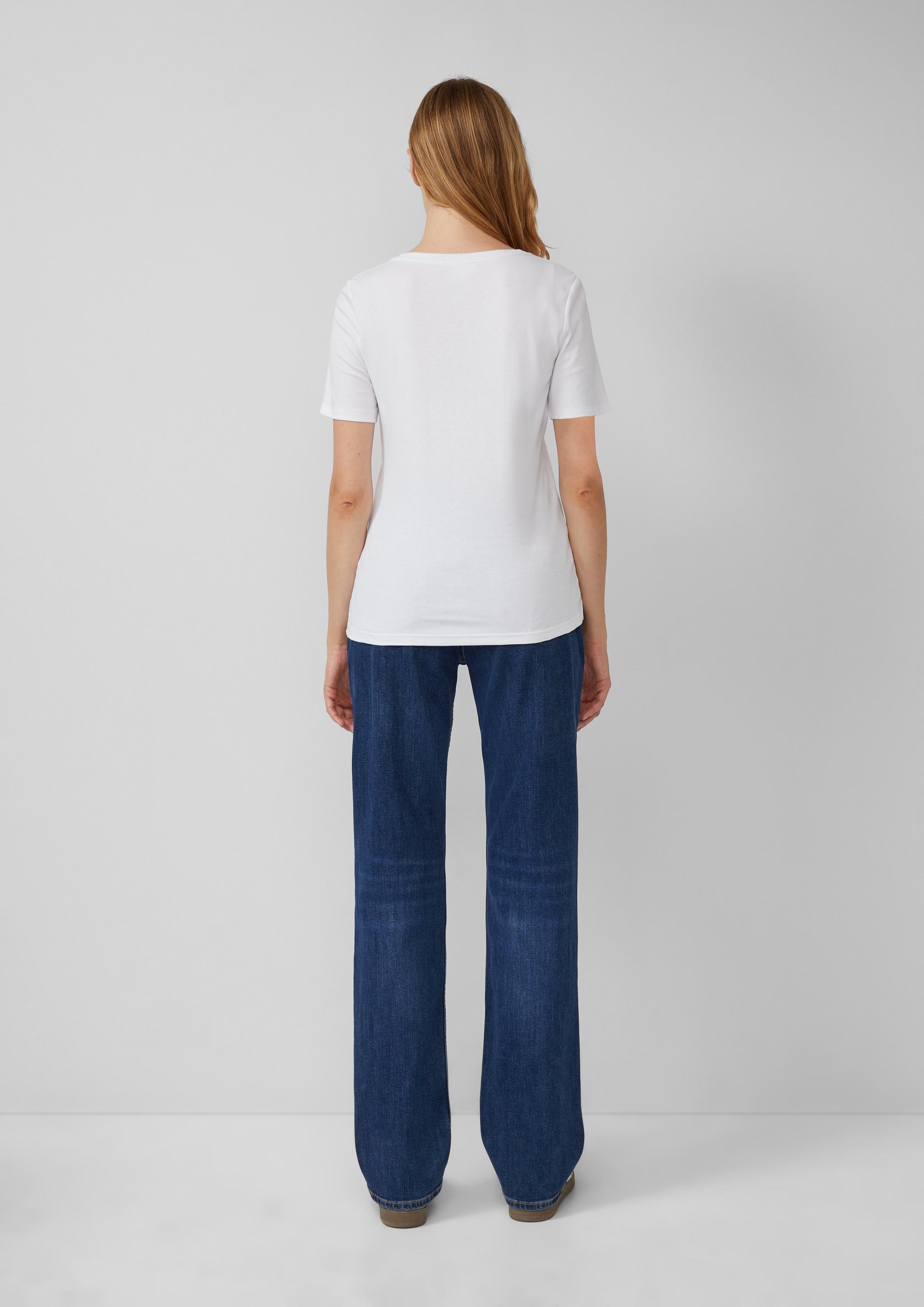 Femmes T-shirt en blanc de s.Oliver