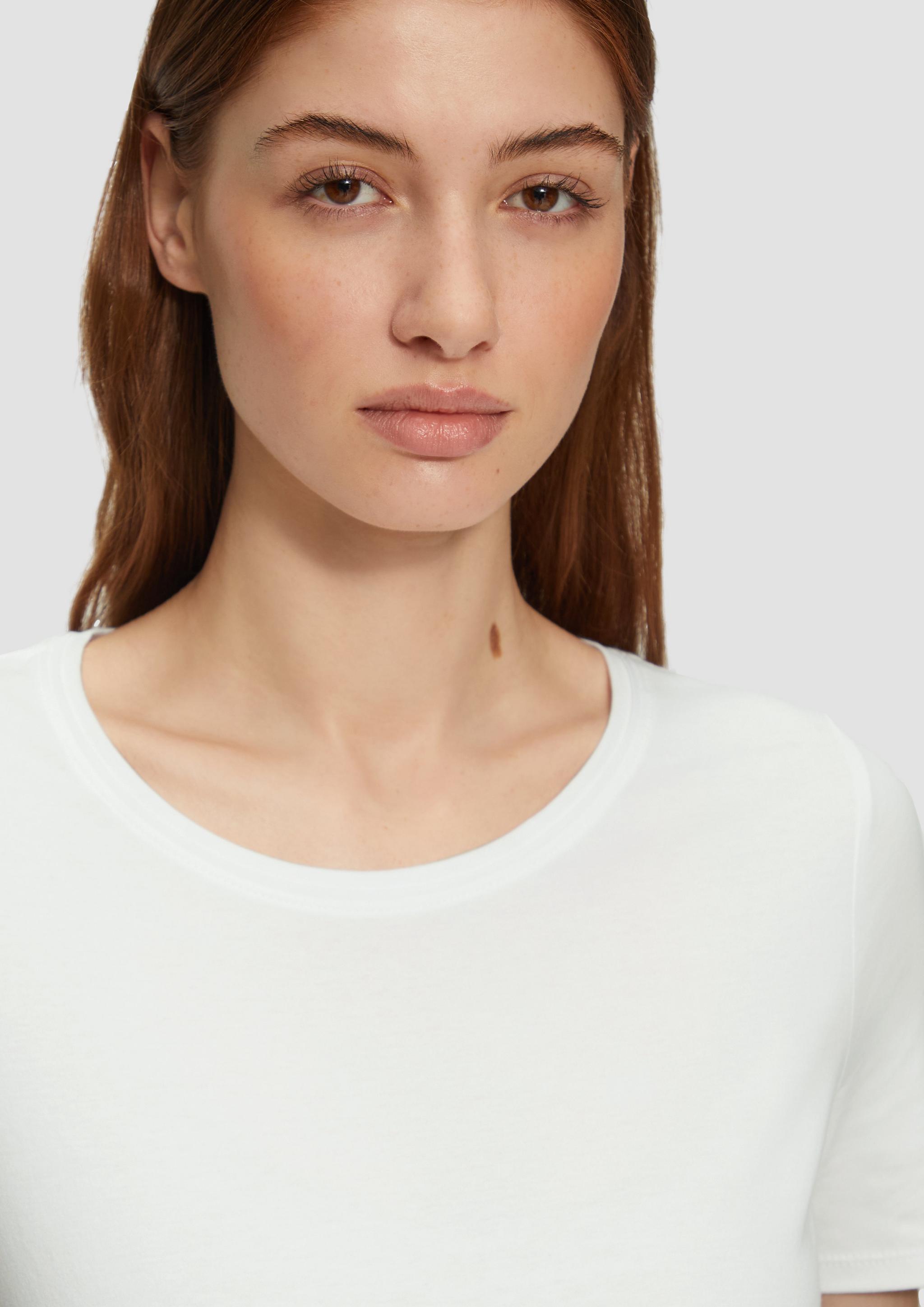 Femmes T-shirt en blanc de s.Oliver