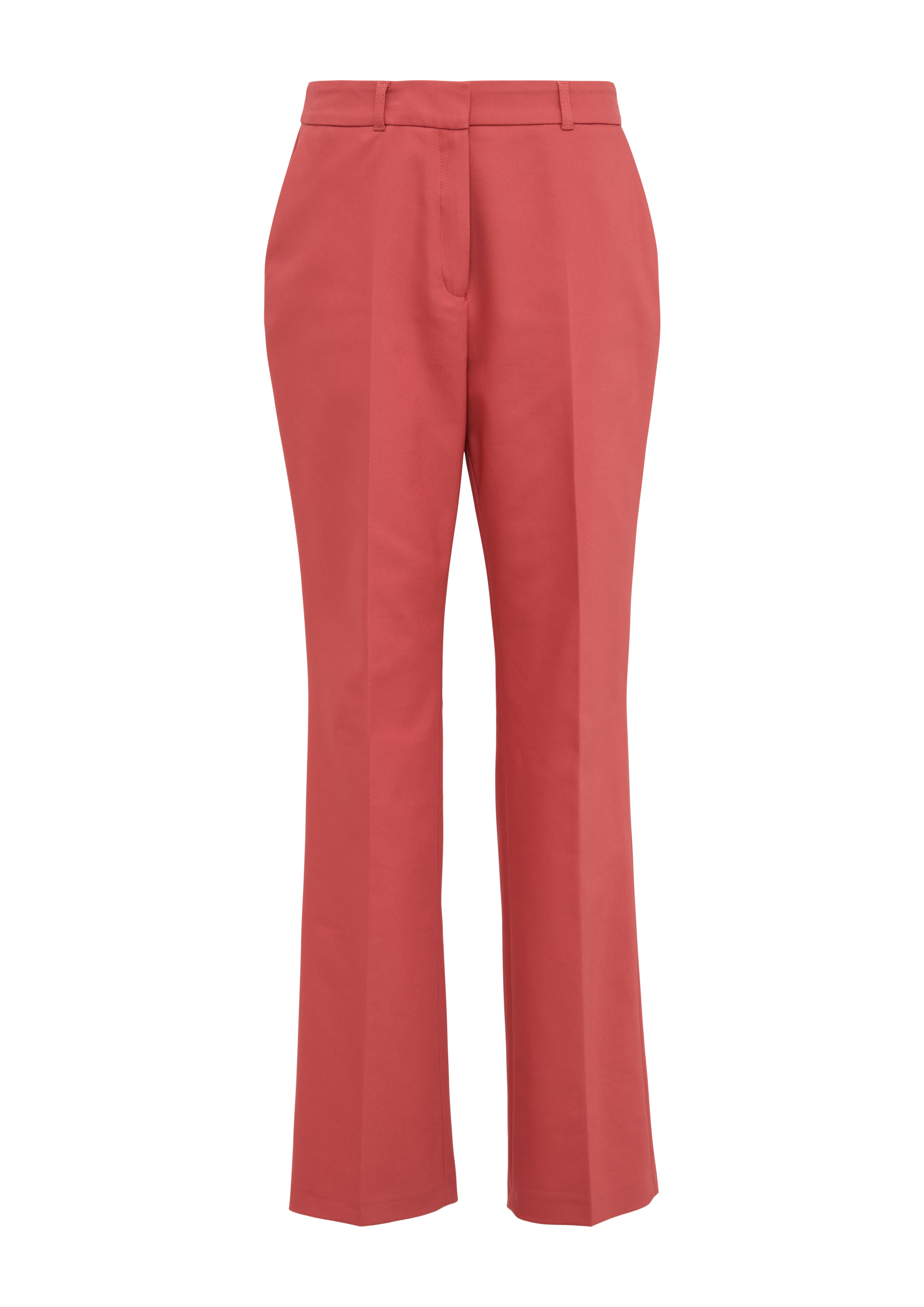 Elegante Stoffhose mit Straight Leg